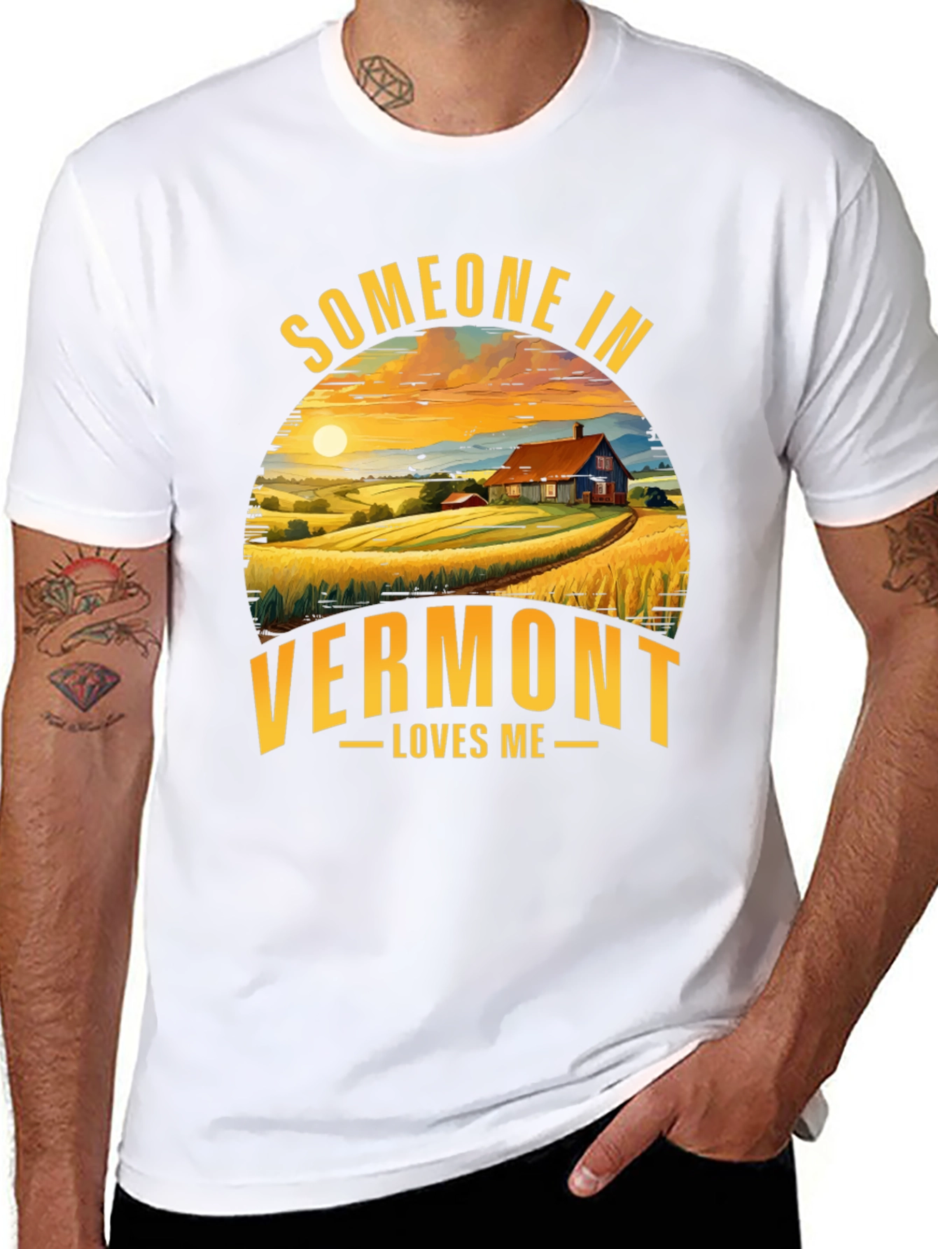 Vermont Lover Graphic T-Shirt
