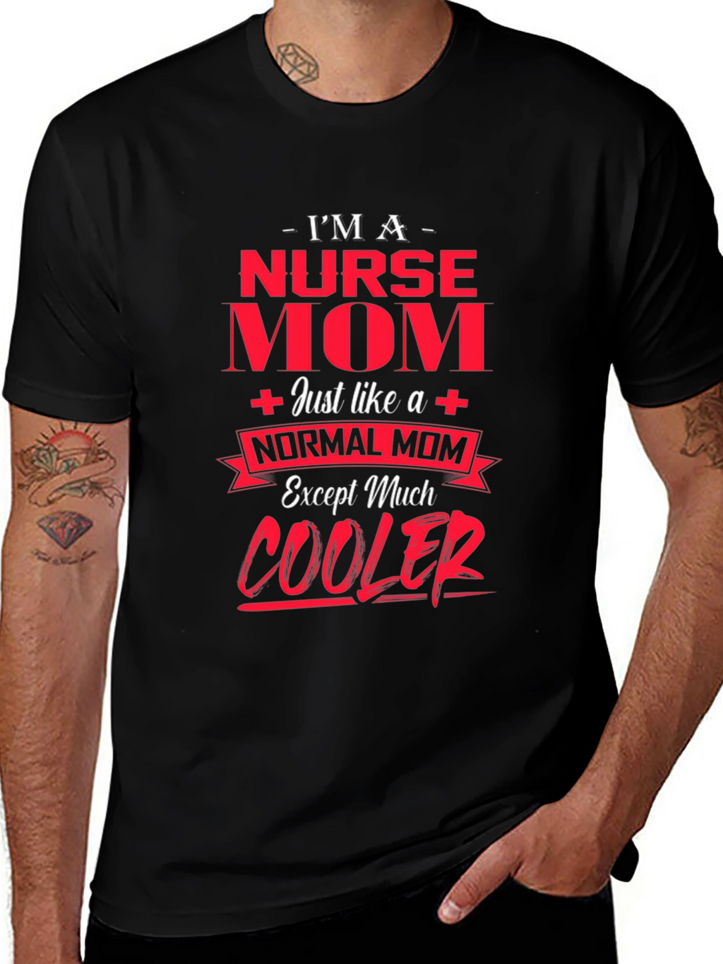 Nurse Mom T-Shirt - Cool Mom Edition