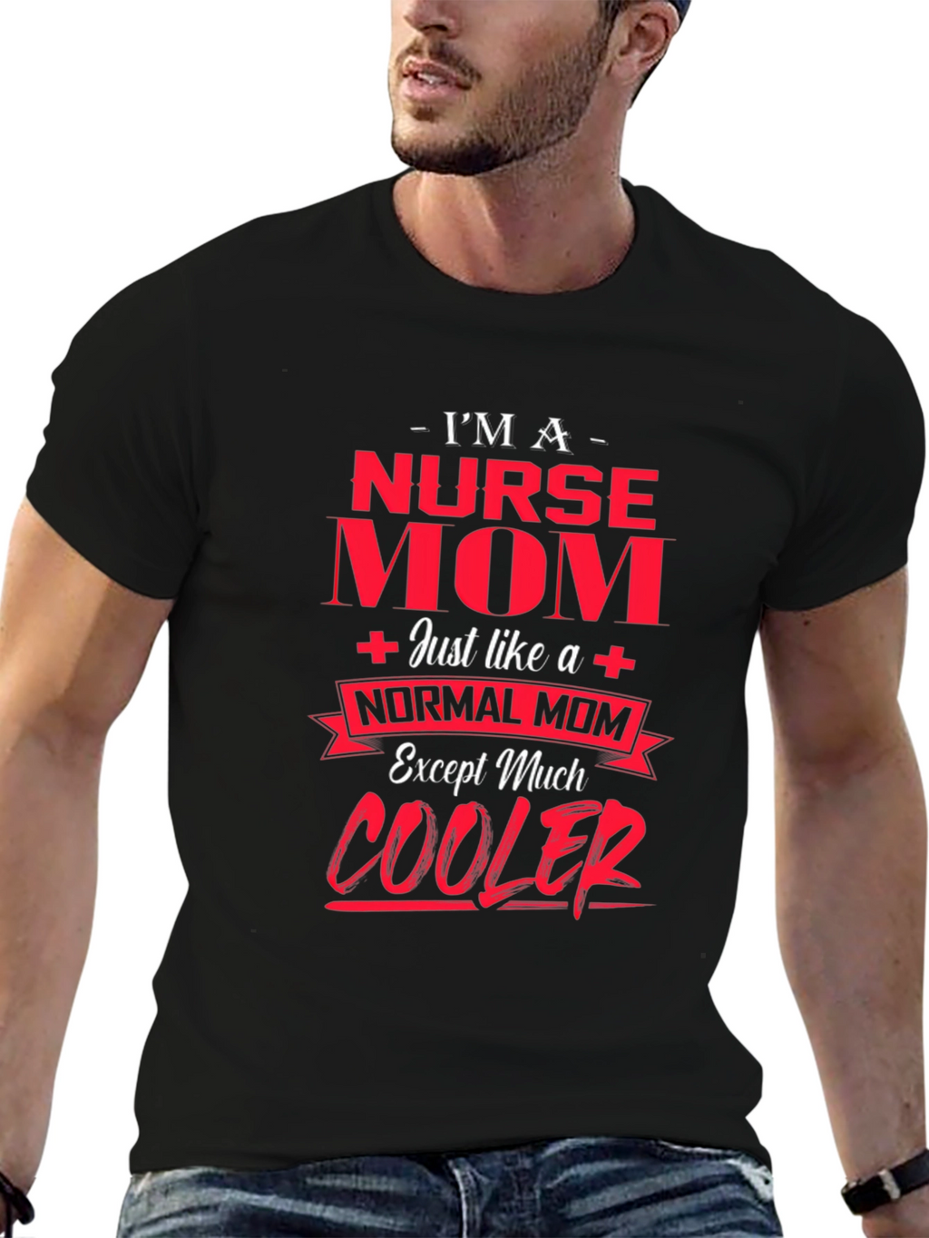 Nurse Mom T-Shirt - Cool Mom Edition