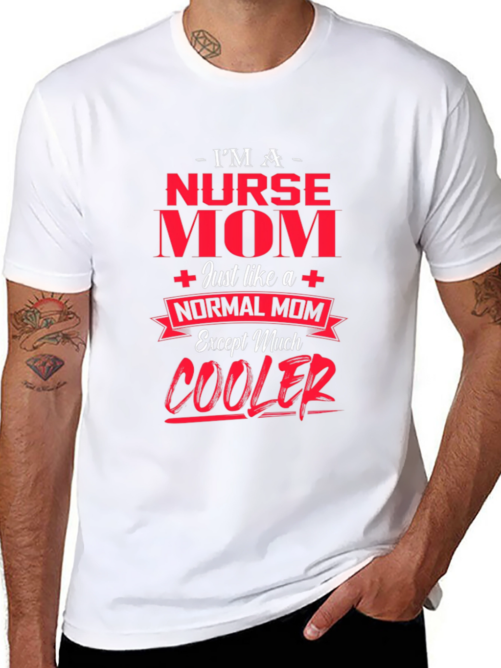 Nurse Mom T-Shirt - Cool Mom Edition