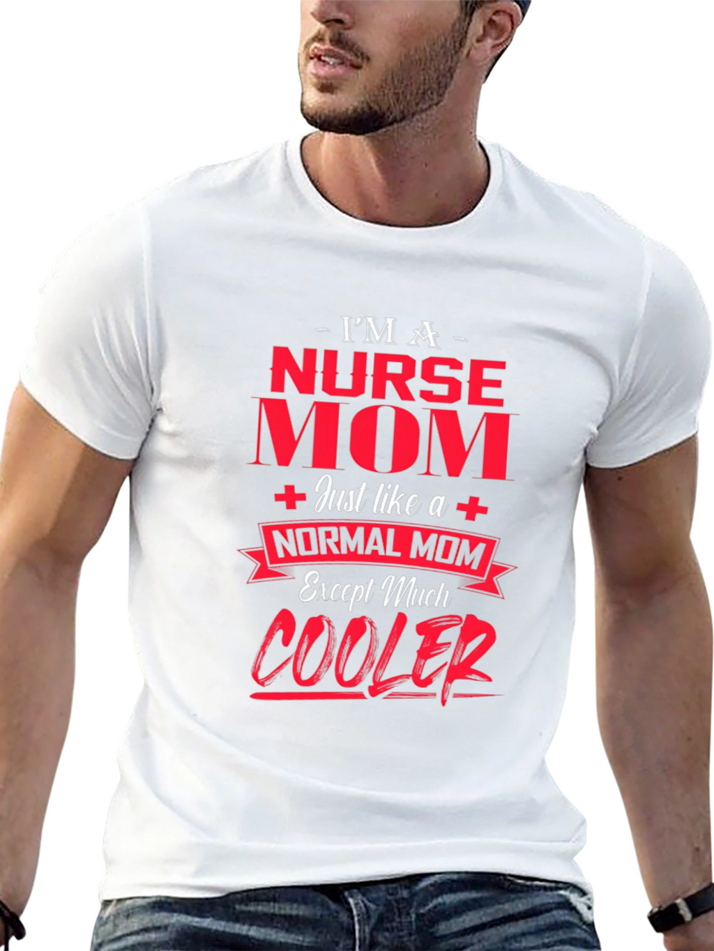 Nurse Mom T-Shirt - Cool Mom Edition