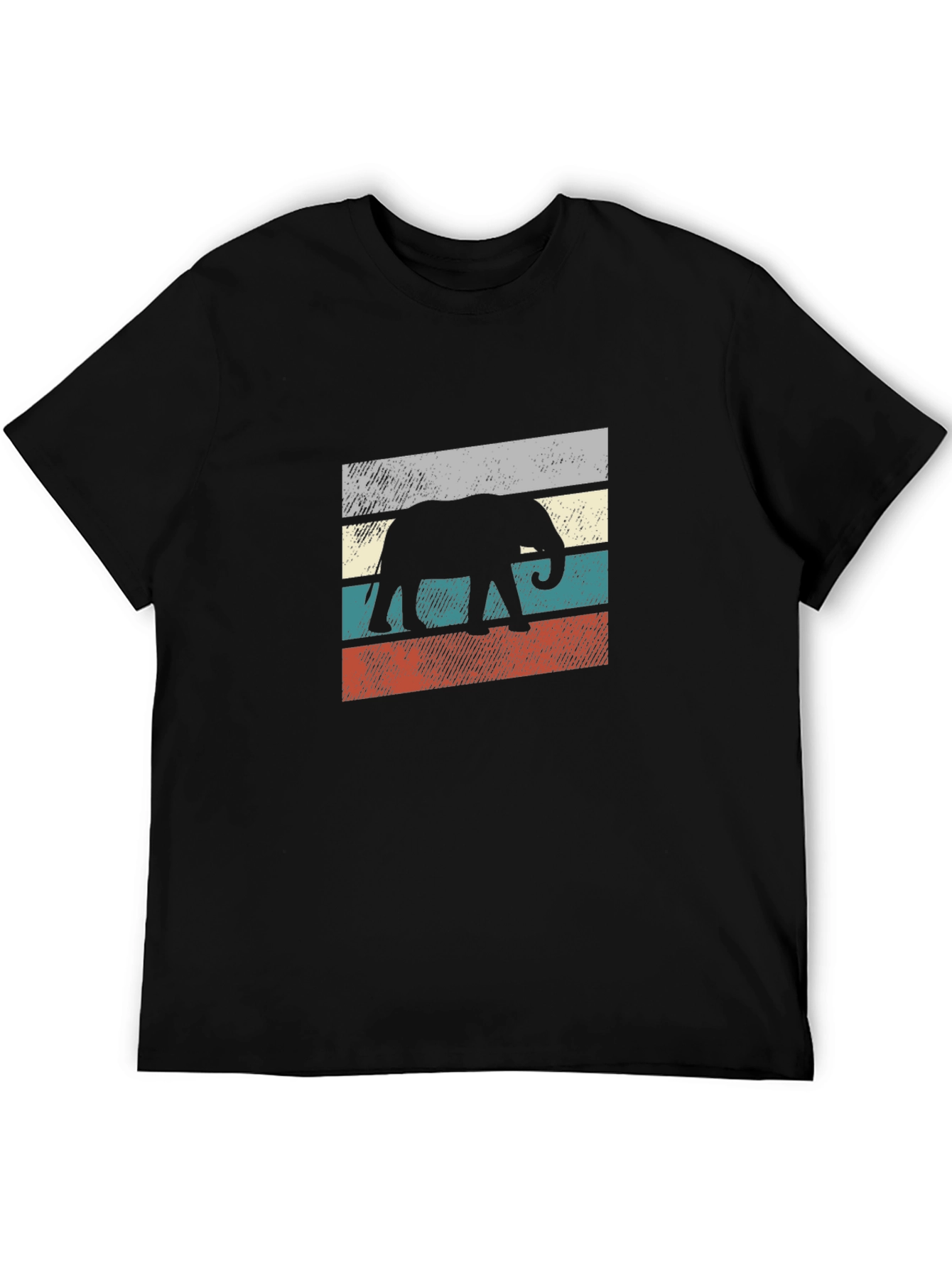 Retro Elephant T-Shirt - Vintage Style Tee
