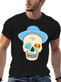 Skull Graphic Tee - Ocean & Sun Design