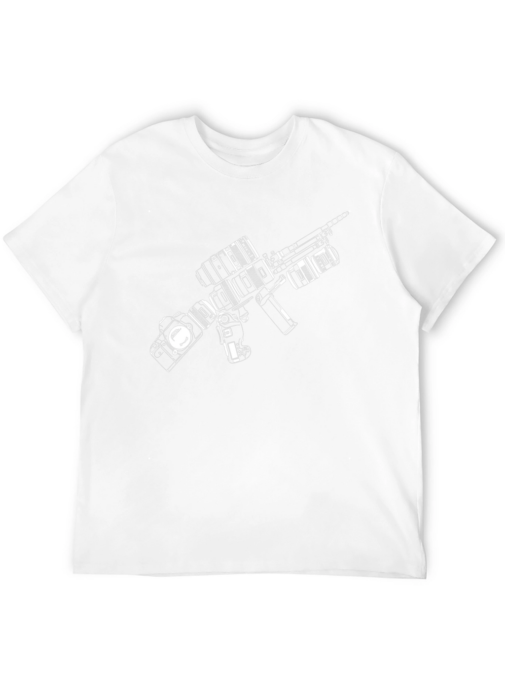 Camera Gun T-Shirt - Photography Weapon
