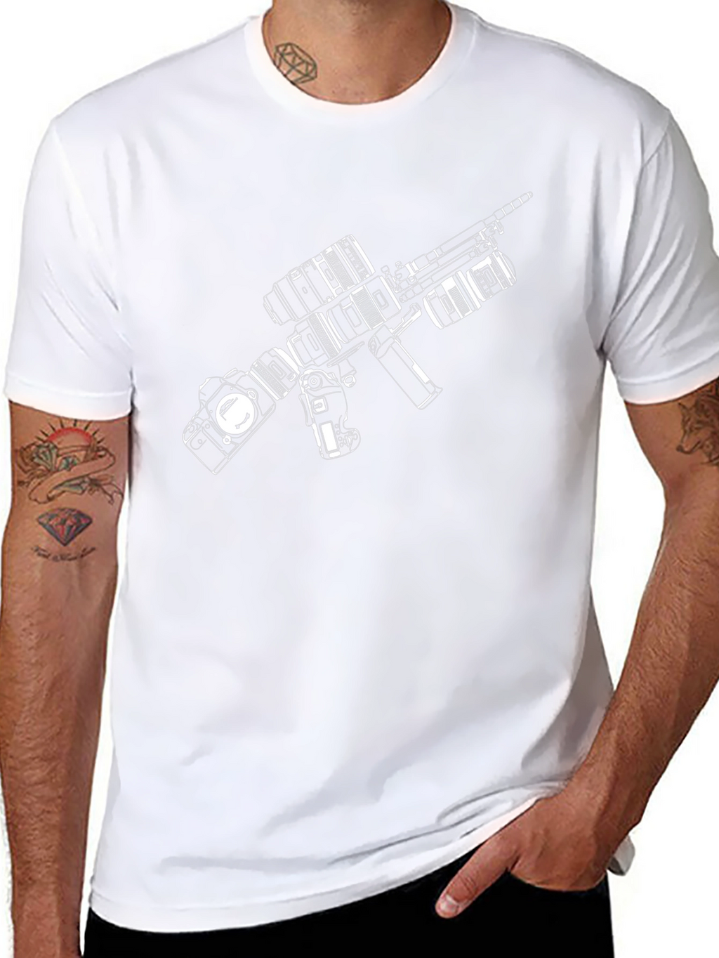 Camera Gun T-Shirt - Photography Weapon