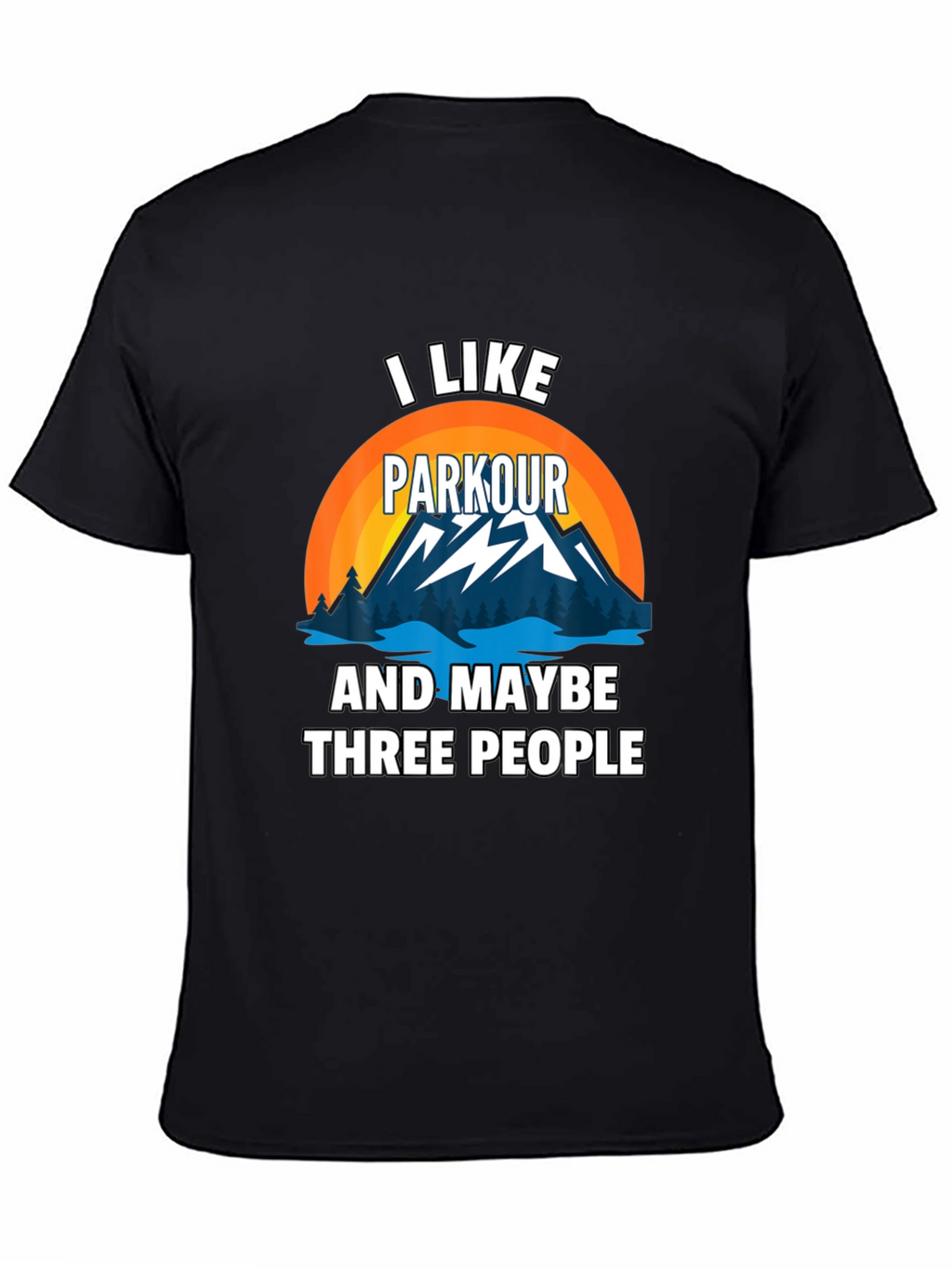Parkour & People Graphic Tee