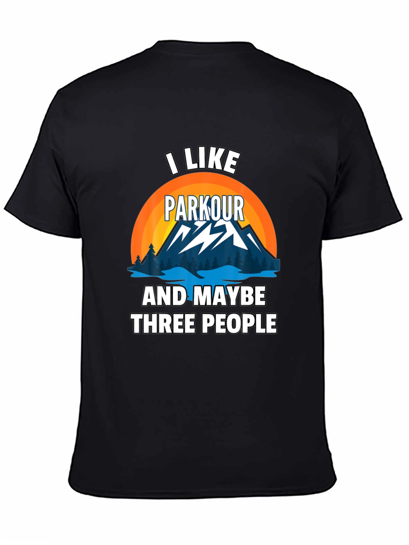 Parkour & People Graphic Tee