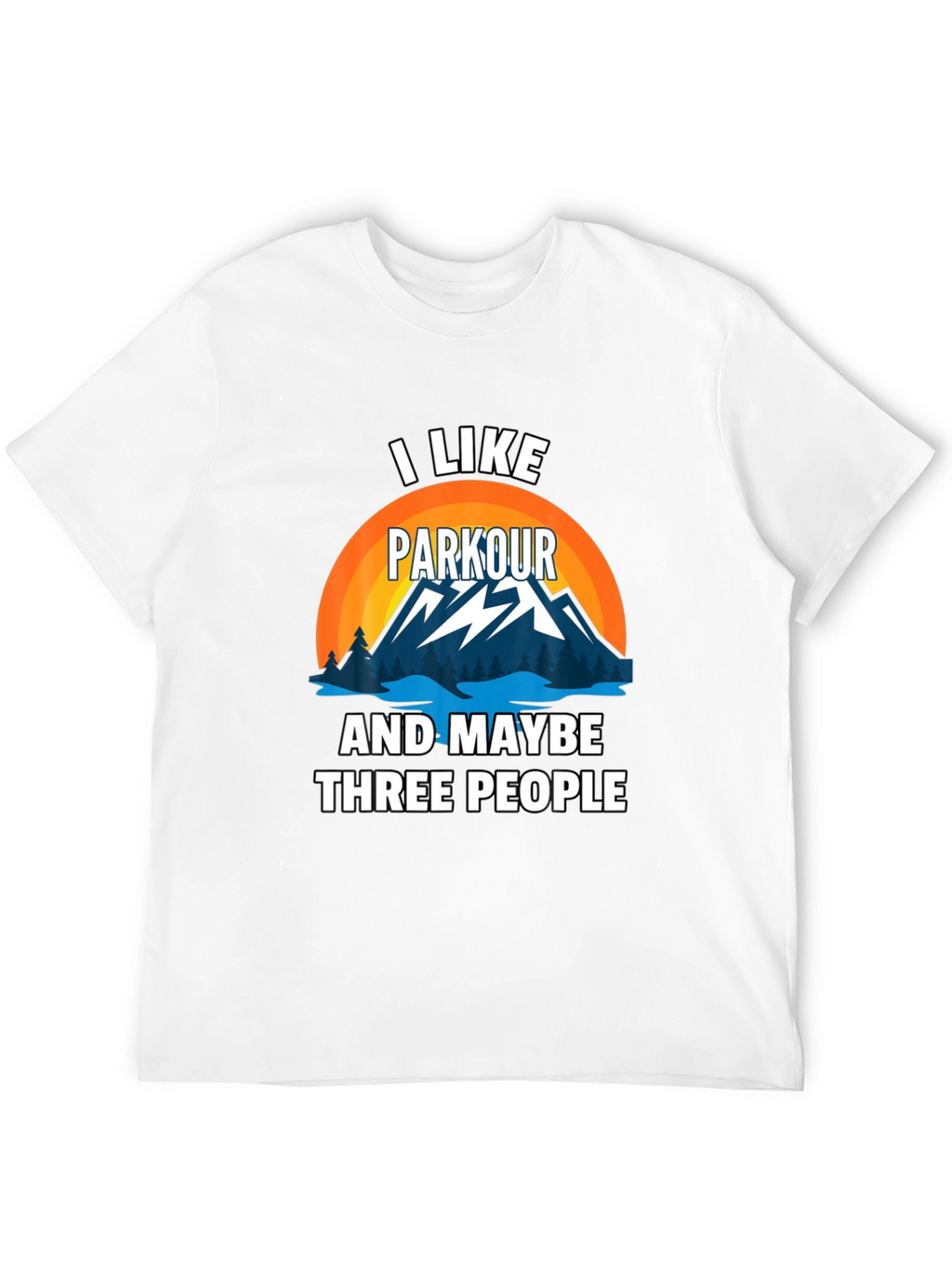 Parkour & People Graphic Tee