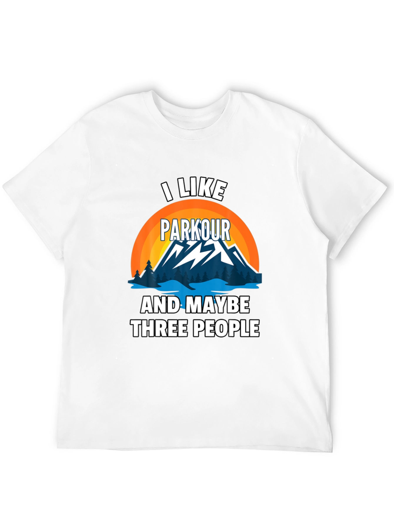 Parkour & People Graphic Tee