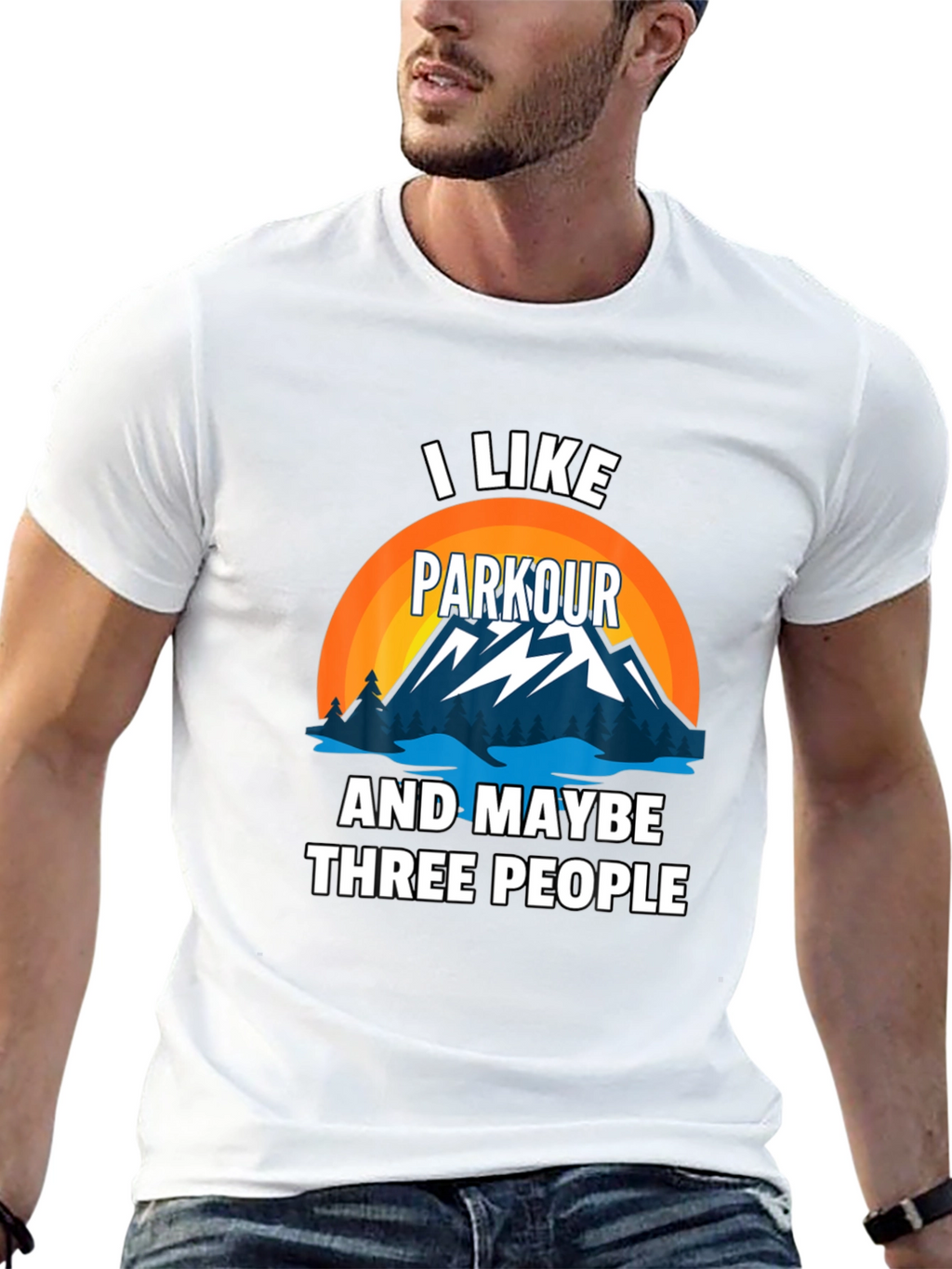 Parkour & People Graphic Tee