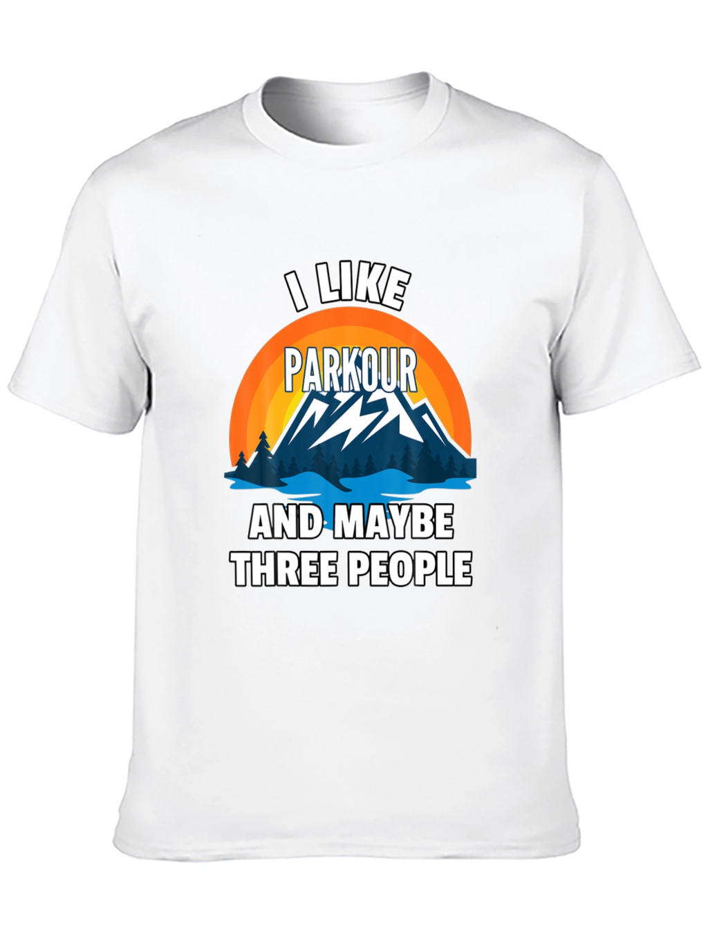 Parkour & People Graphic Tee