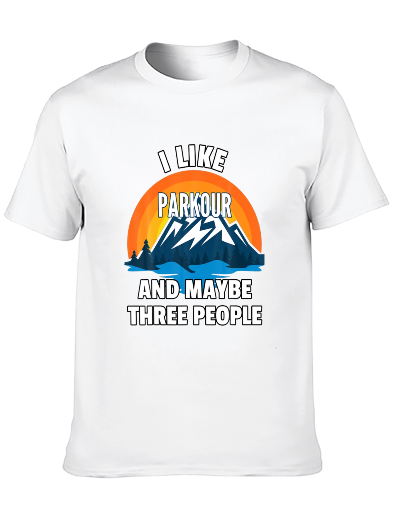 Parkour & People Graphic Tee
