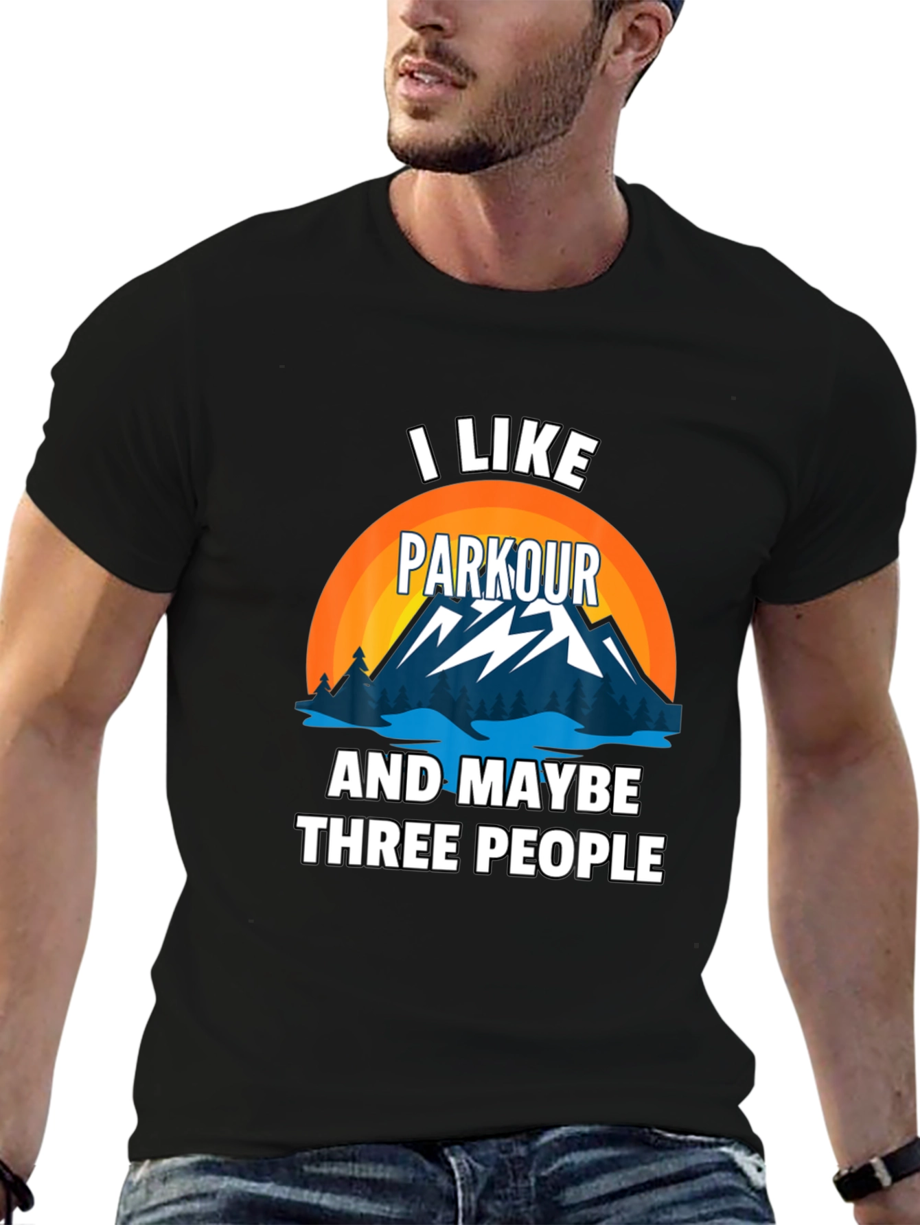 Parkour & People Graphic Tee