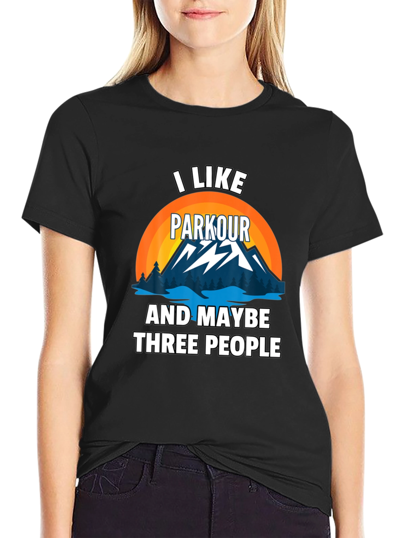 Parkour & People Graphic Tee