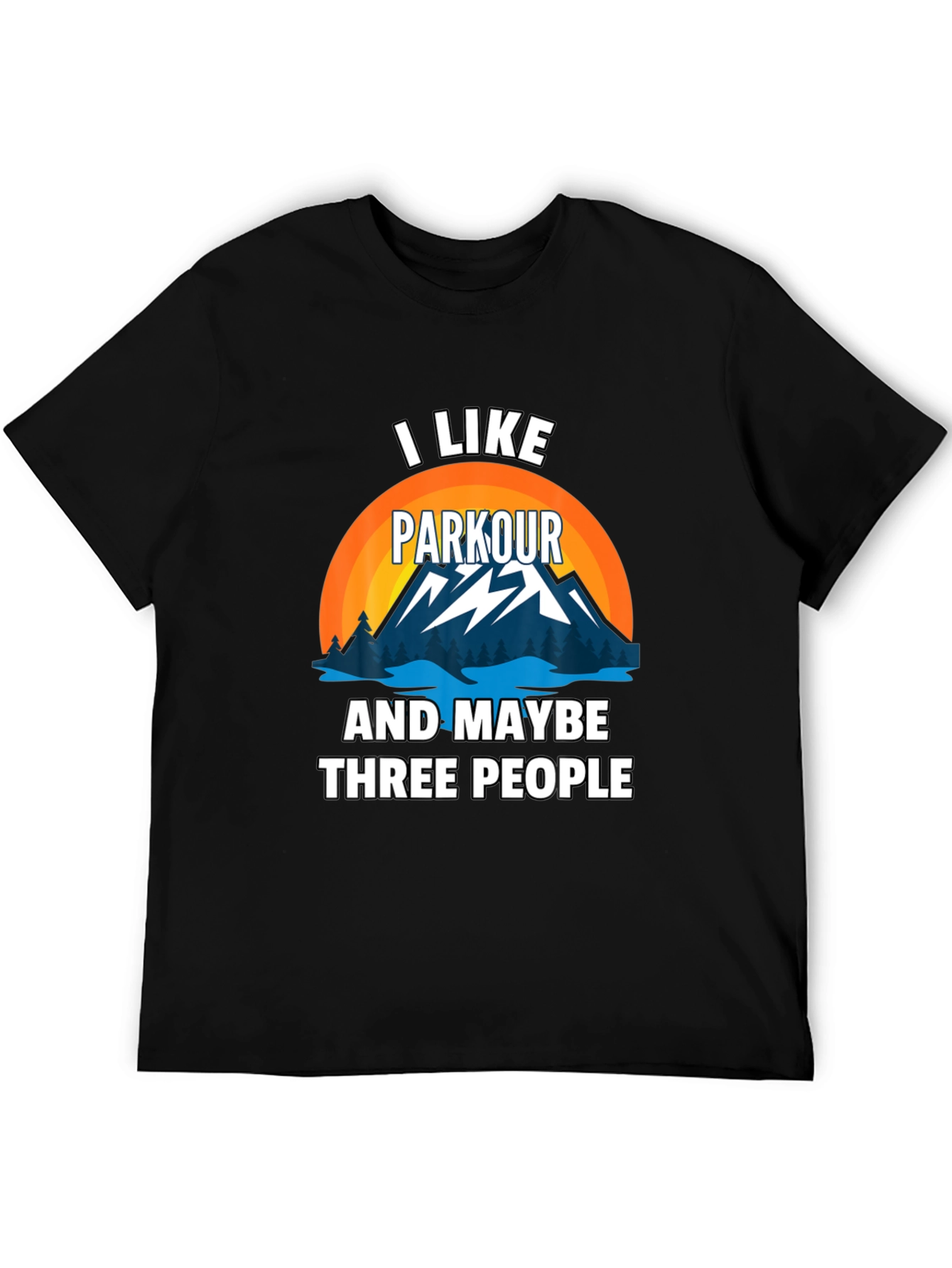 Parkour & People Graphic Tee