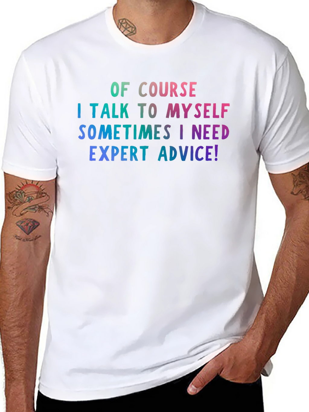 Expert Advice T-Shirt Funny Introvert Tee