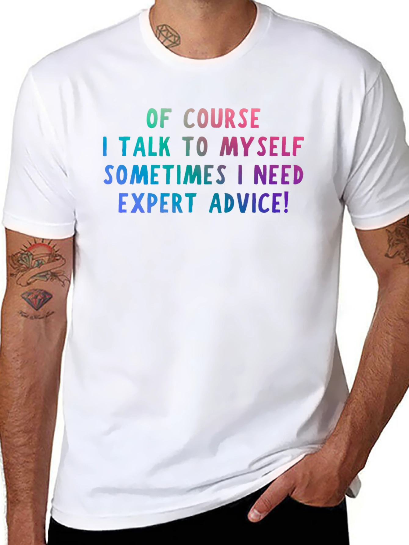 Expert Advice T-Shirt Funny Introvert Tee
