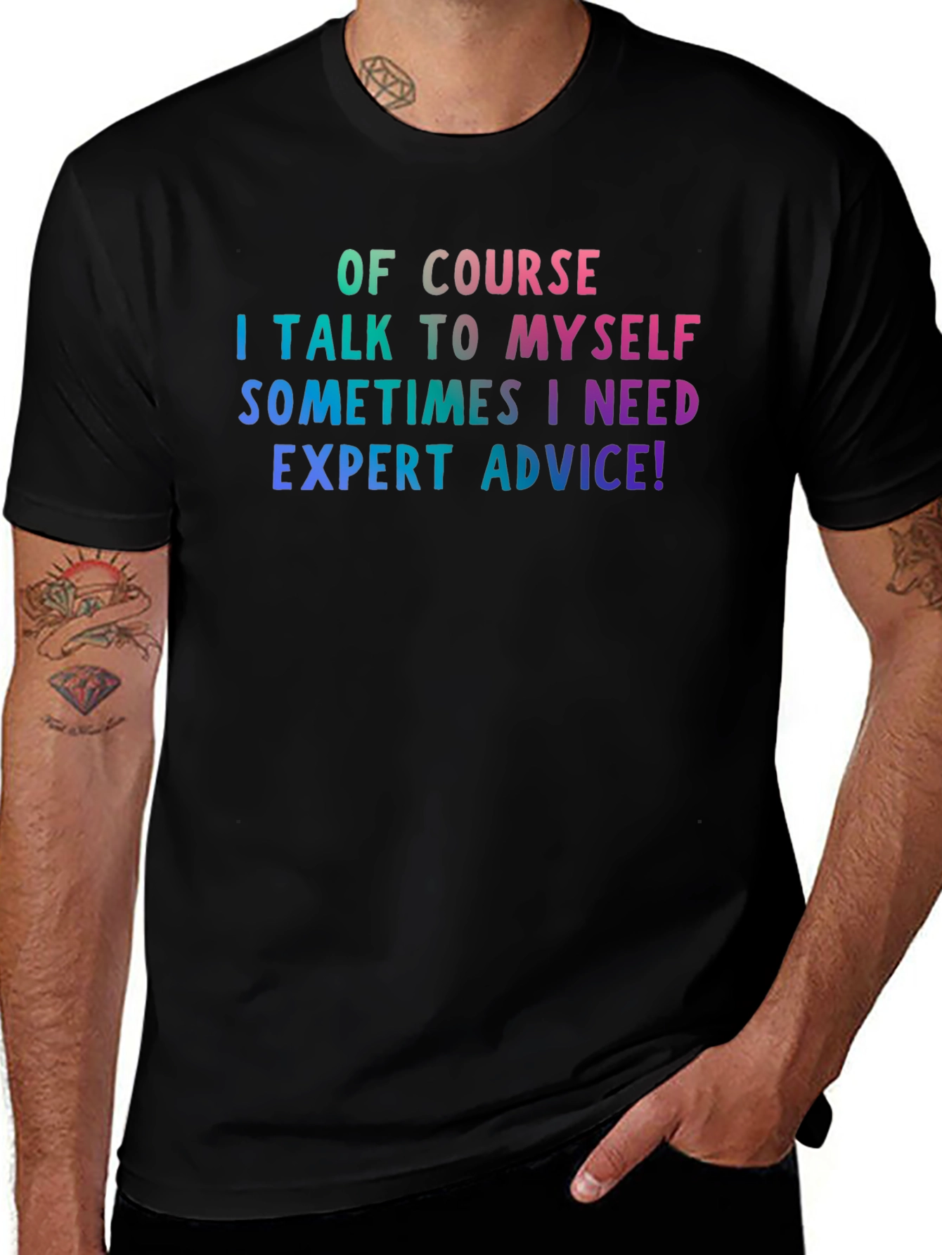 Expert Advice T-Shirt Funny Introvert Tee