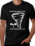 Tornado Siren Run Graphic Tee