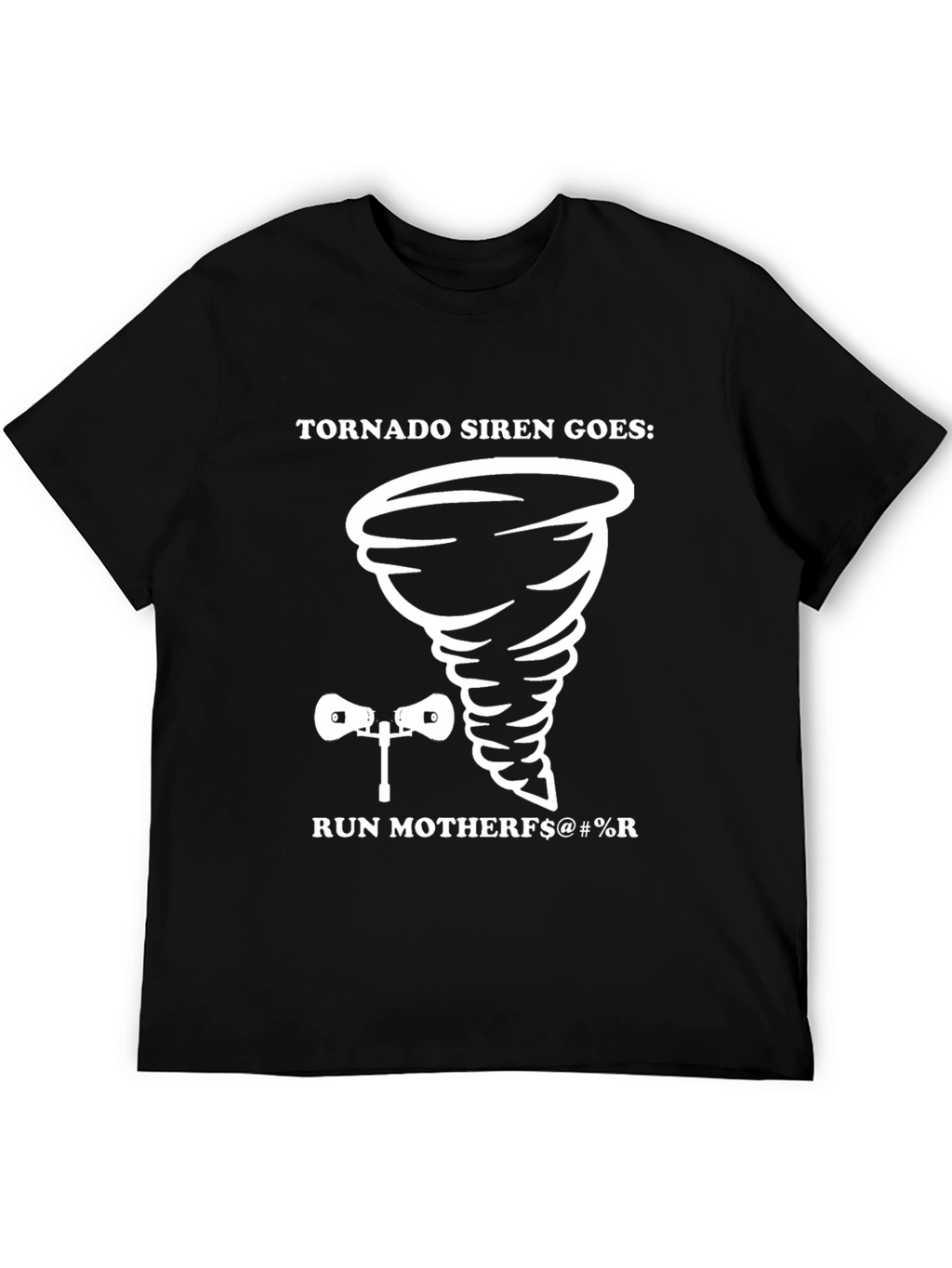 Tornado Siren Run Graphic Tee