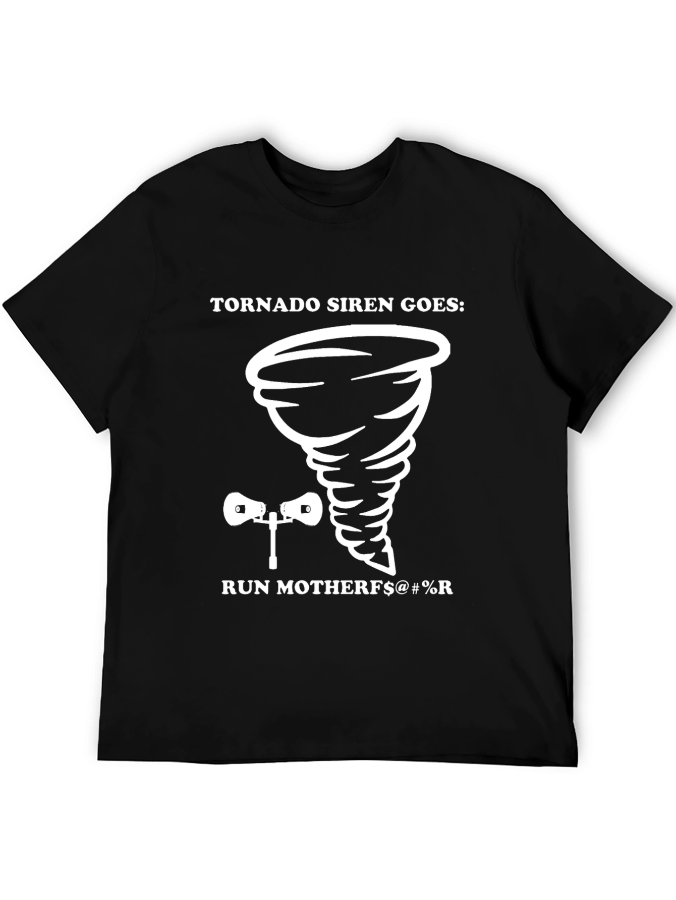 Tornado Siren Run Graphic Tee