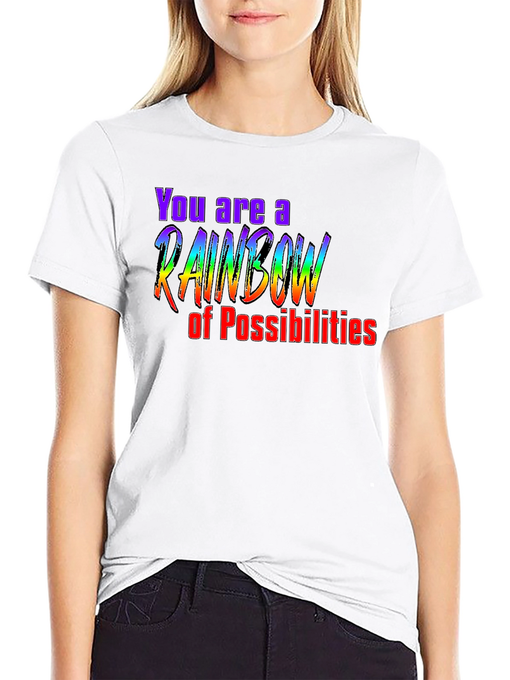 Rainbow of Possibilities Graphic Tee