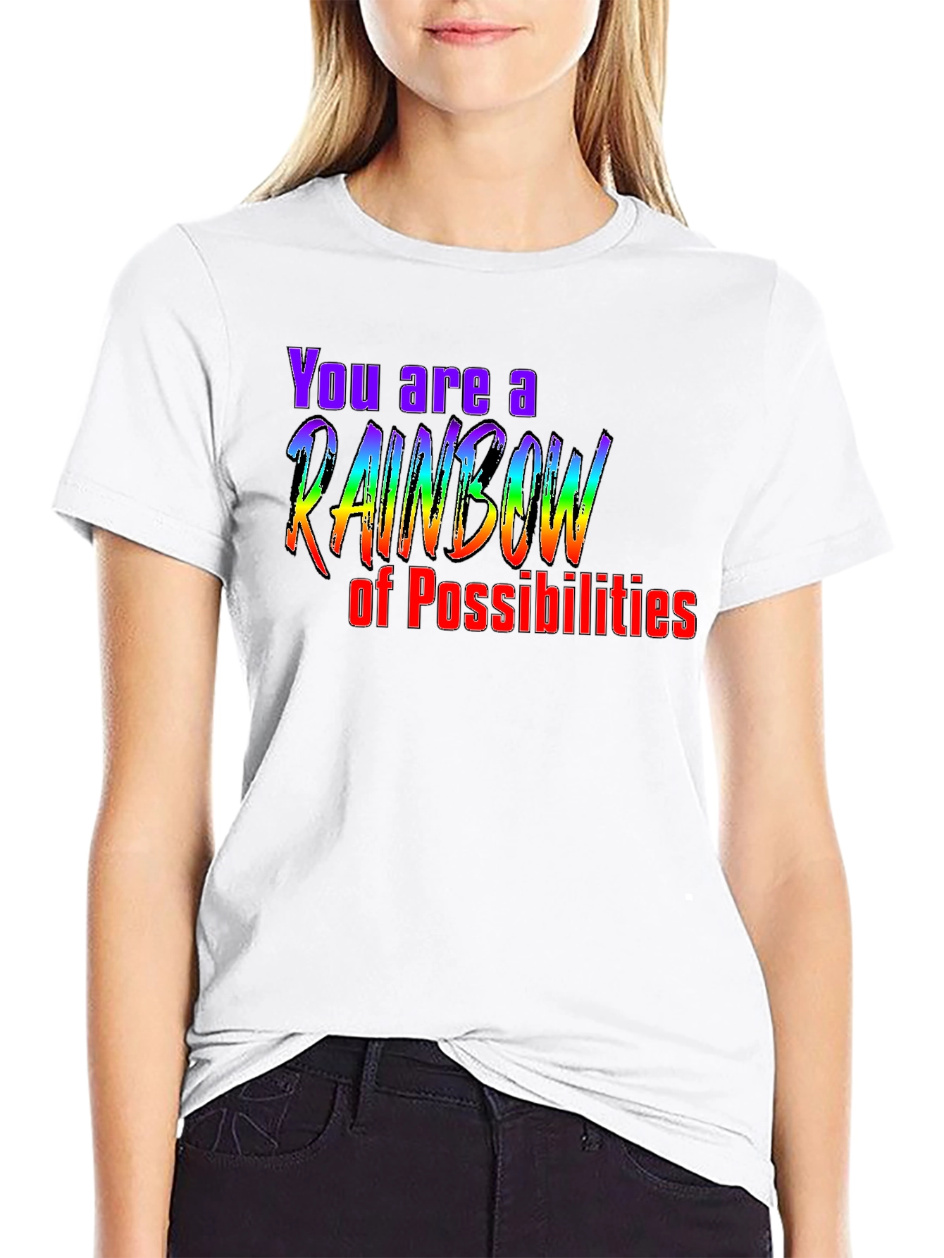 Rainbow of Possibilities Graphic Tee