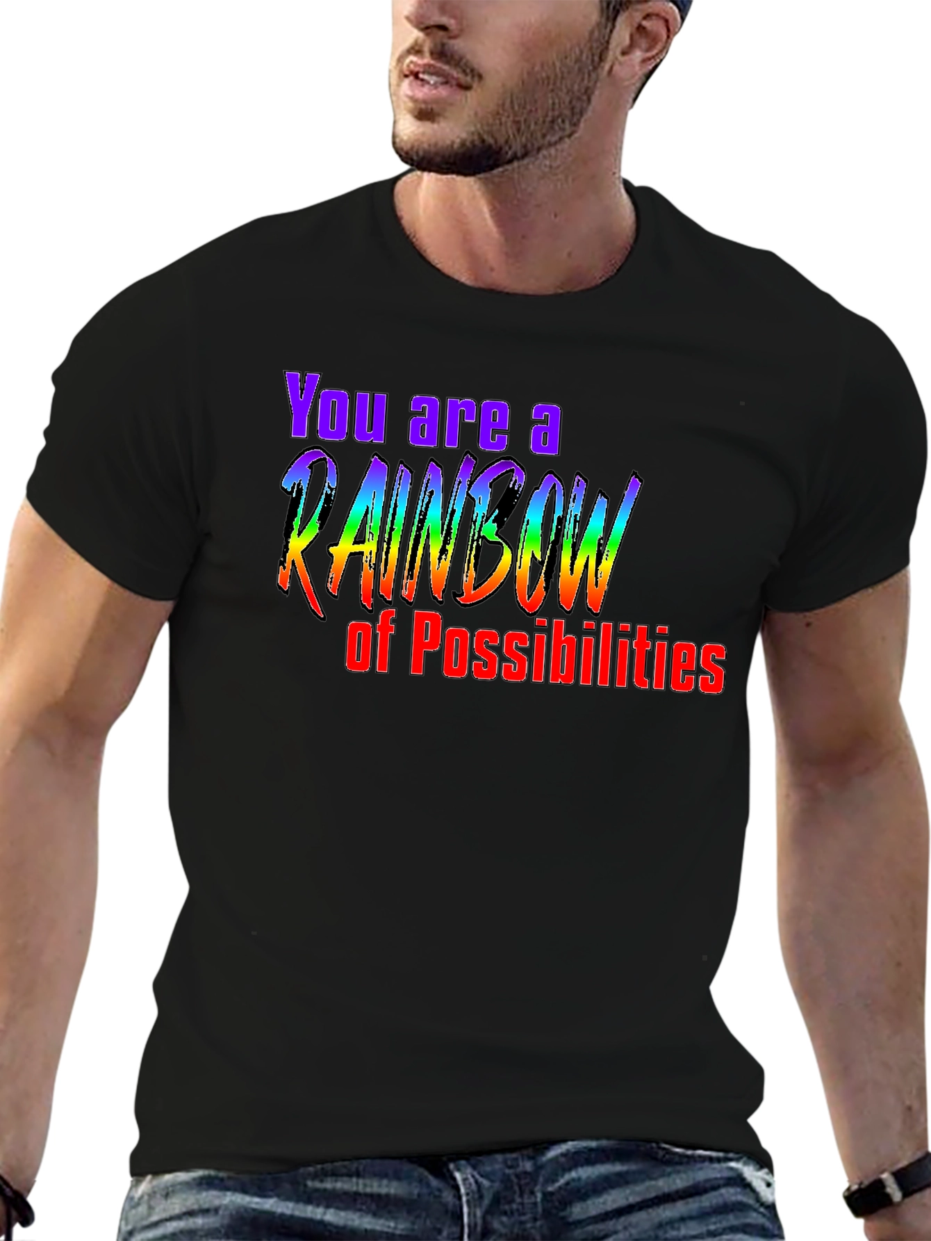 Rainbow of Possibilities Graphic Tee
