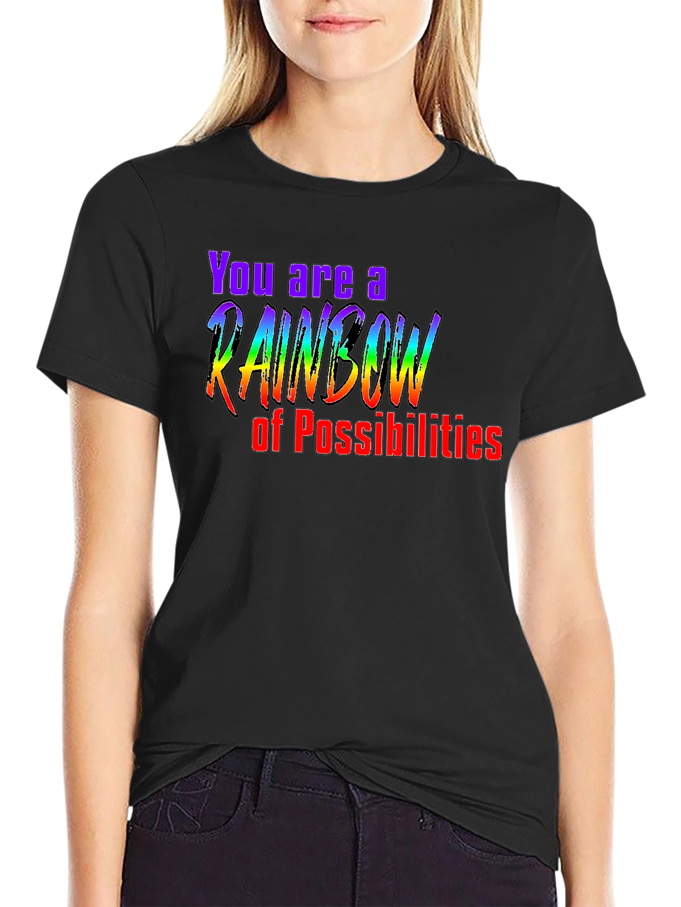 Rainbow of Possibilities Graphic Tee