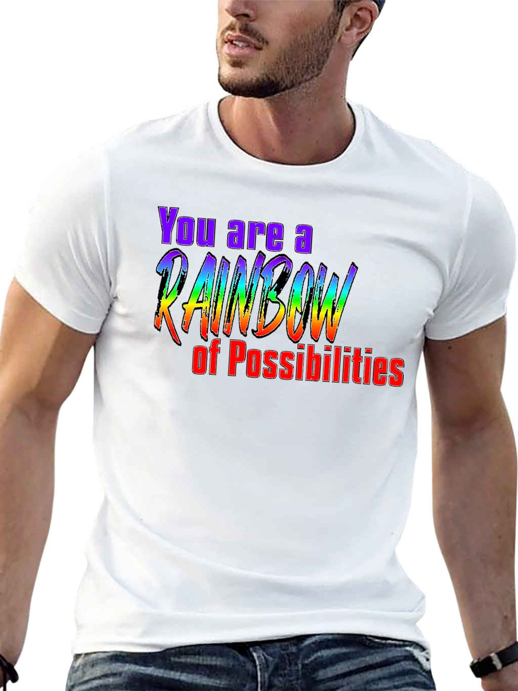 Rainbow of Possibilities Graphic Tee