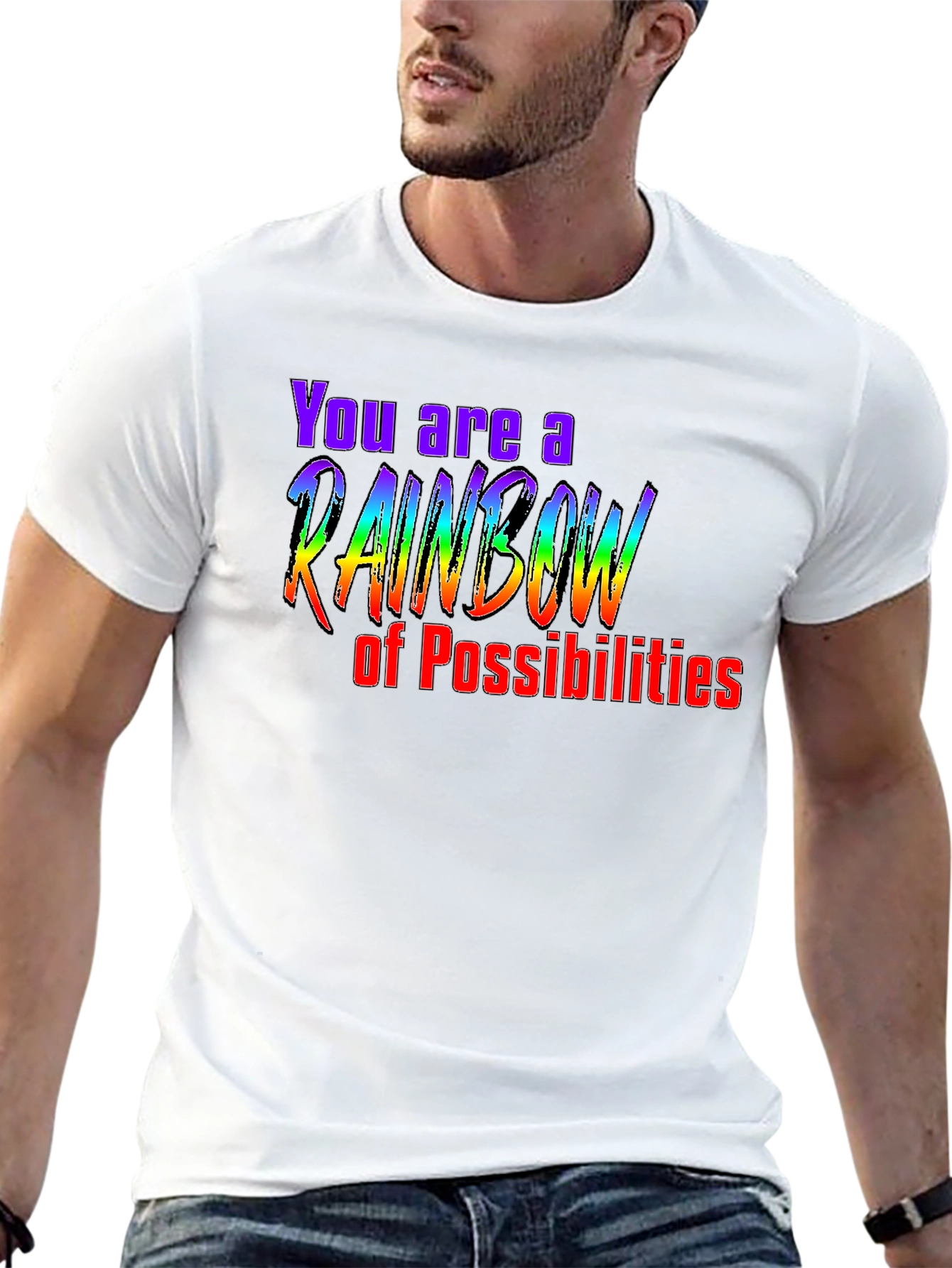 Rainbow of Possibilities Graphic Tee