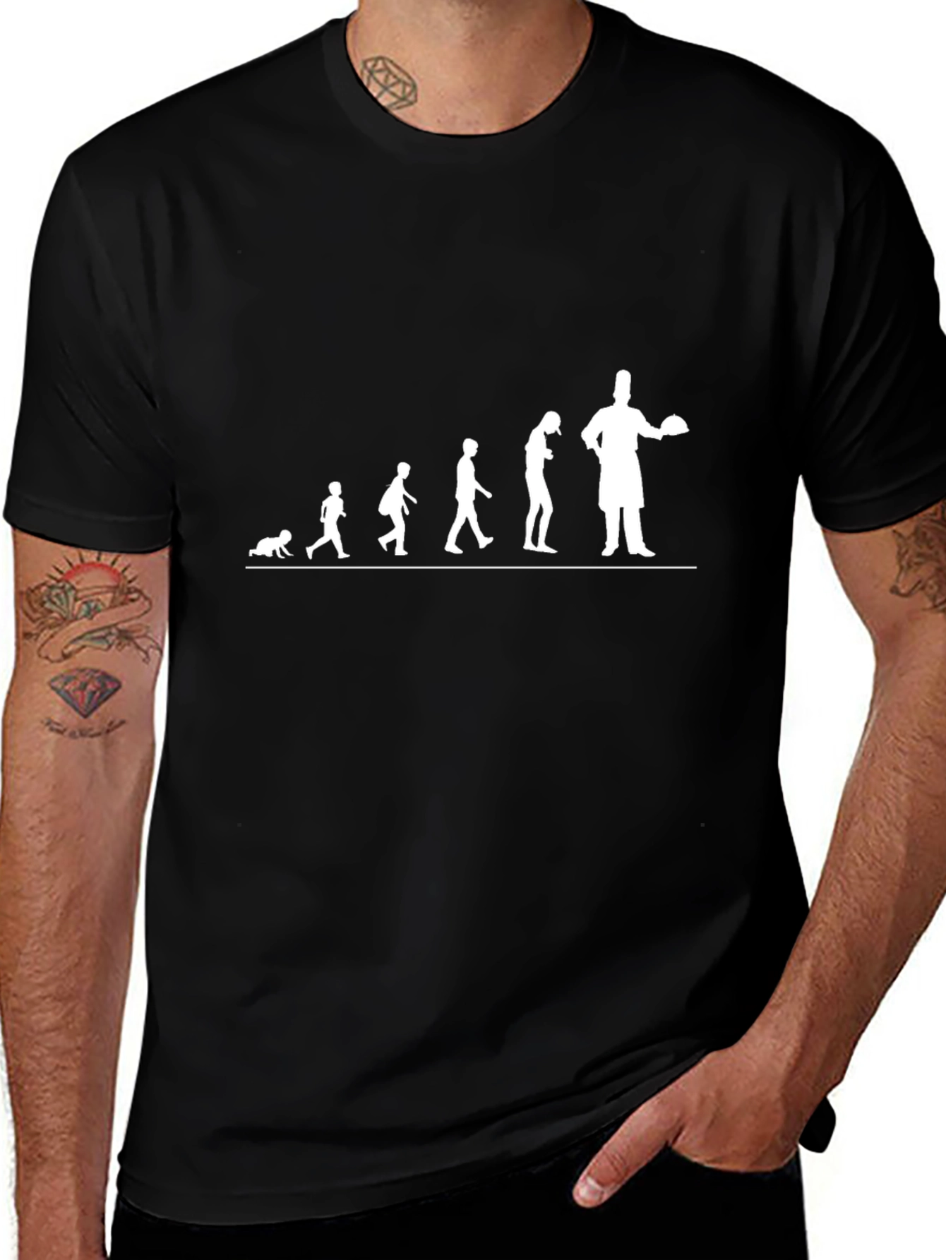 Chef Evolution T-Shirt - Funny Culinary Apparel