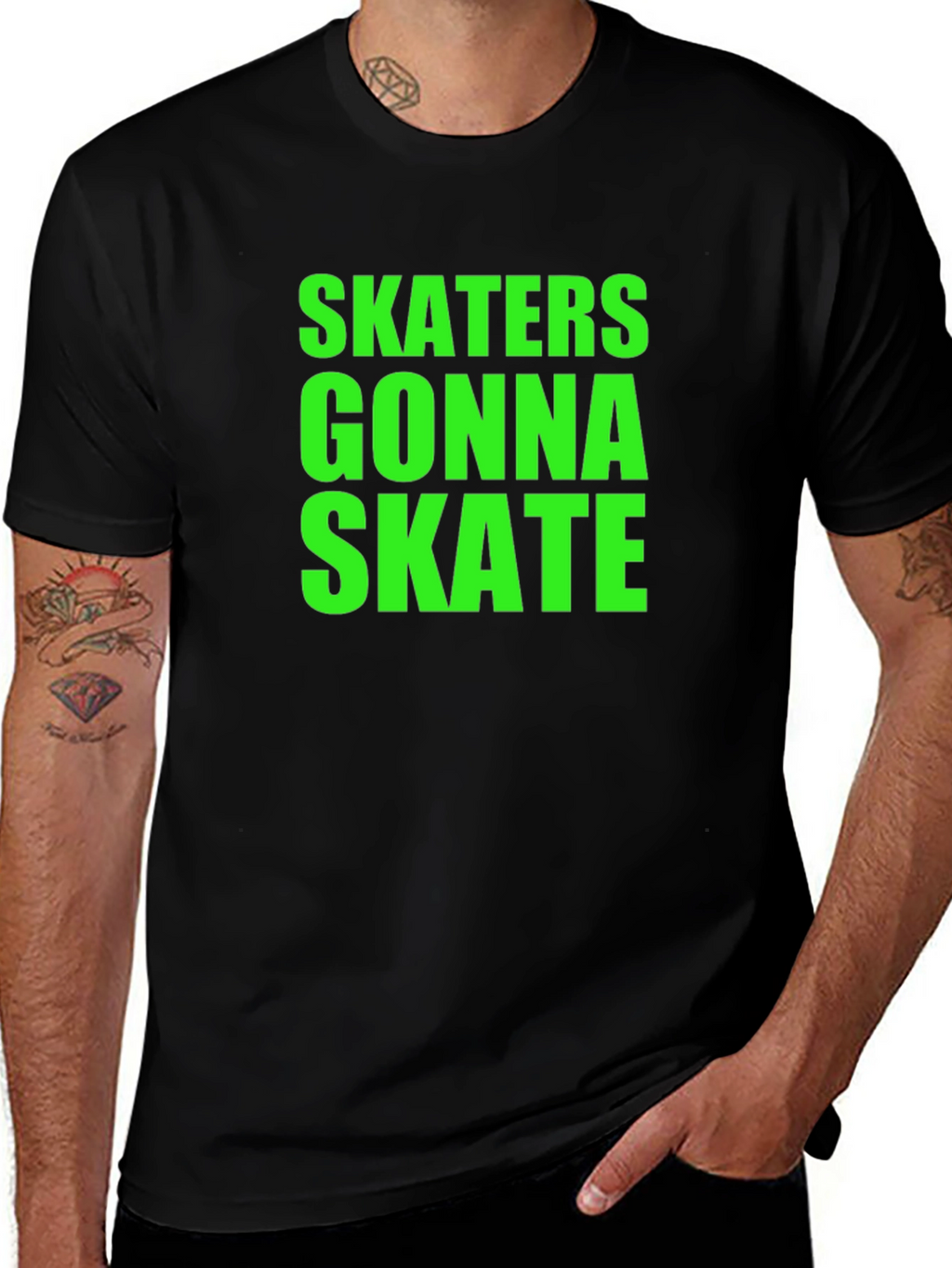 Skaters Gonna Skate Graphic T-Shirt