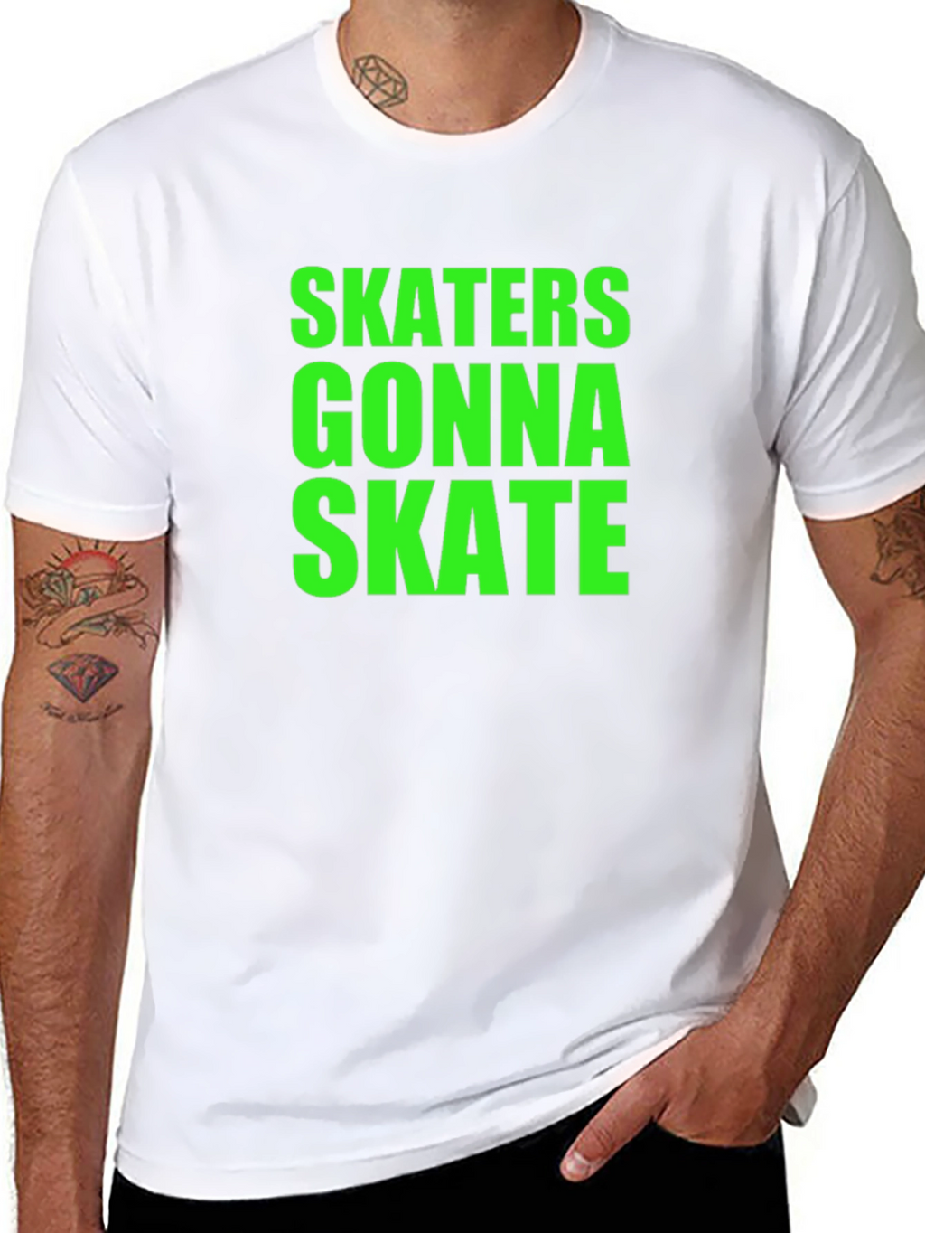 Skaters Gonna Skate Graphic T-Shirt