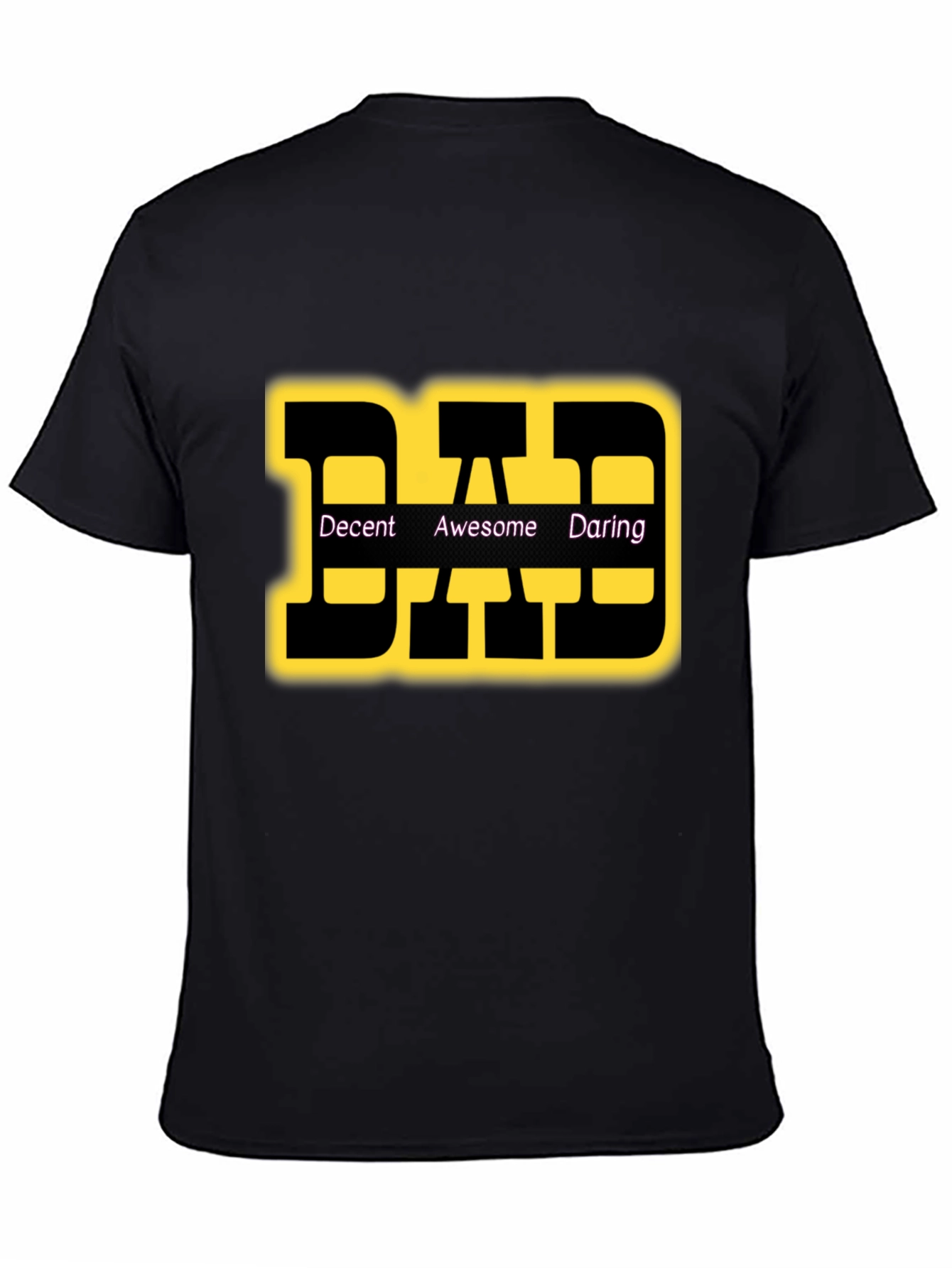 DAD T-Shirt: Decent Awesome Daring Graphic Tee