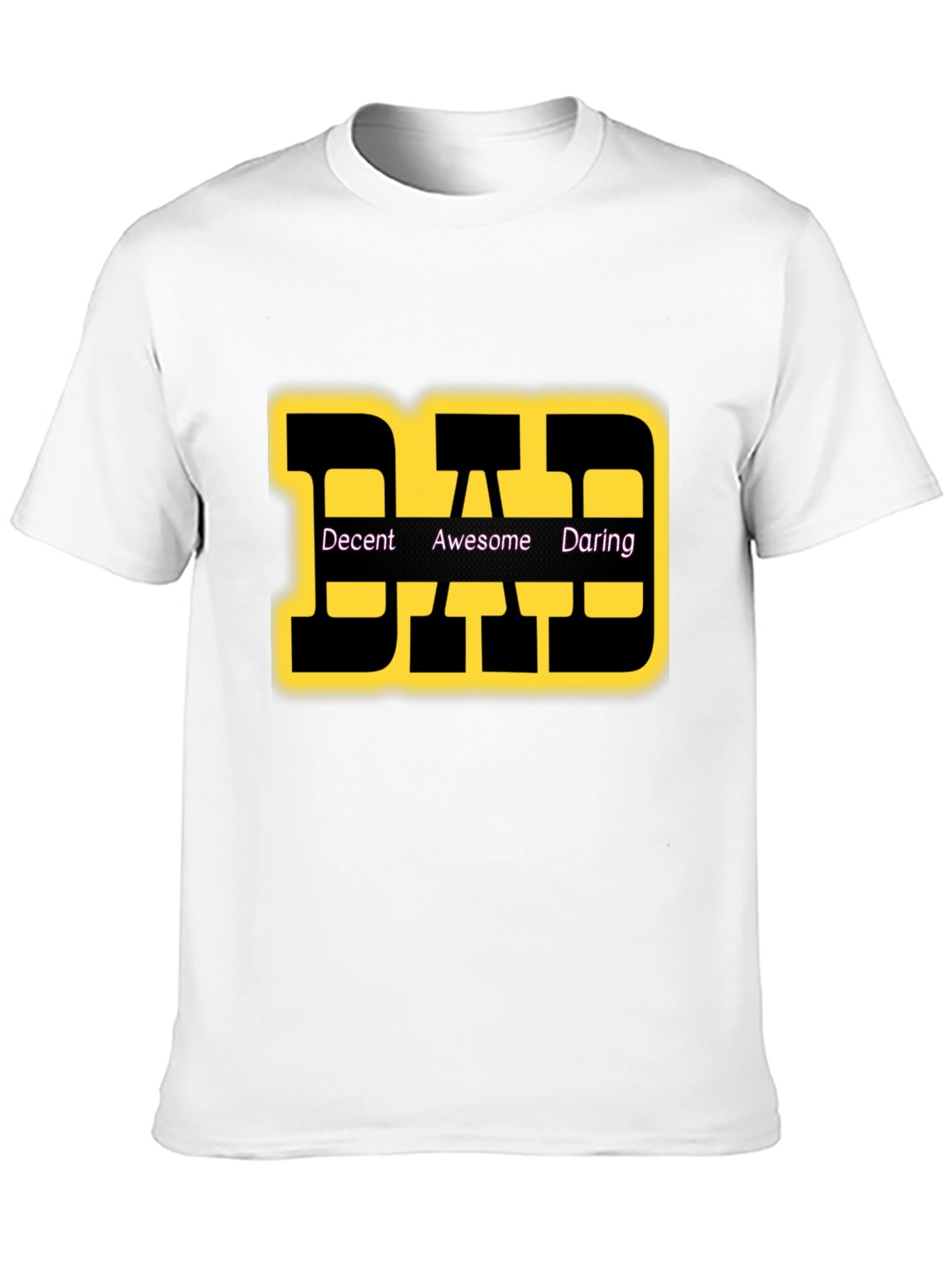 DAD T-Shirt: Decent Awesome Daring Graphic Tee