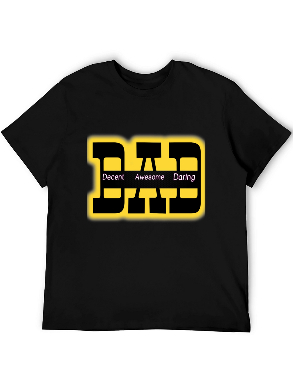 DAD T-Shirt: Decent Awesome Daring Graphic Tee