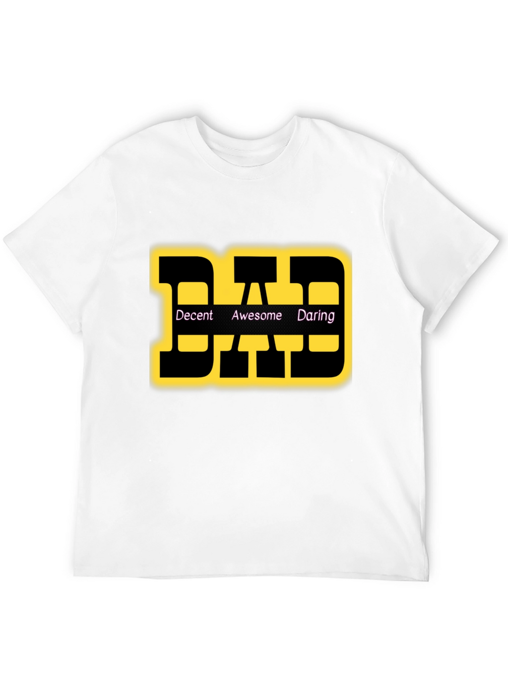 DAD T-Shirt: Decent Awesome Daring Graphic Tee