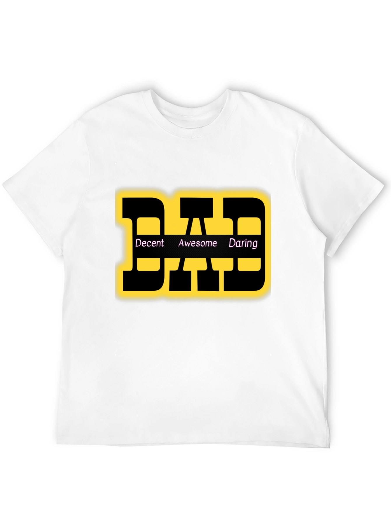DAD T-Shirt: Decent Awesome Daring Graphic Tee