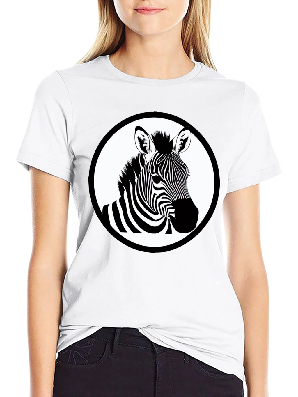 Zebra Graphic T-Shirt