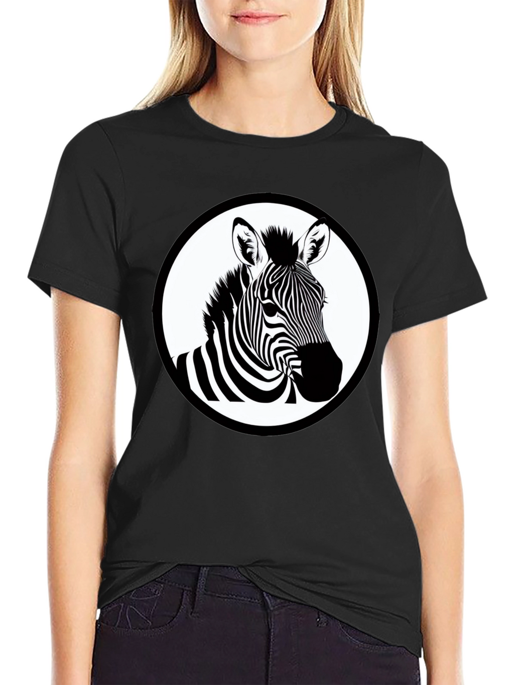 Zebra Graphic T-Shirt