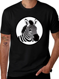 Zebra Graphic T-Shirt