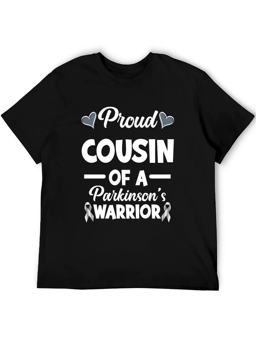 Proud Cousin Parkinsons Warrior Awareness T-Shirt