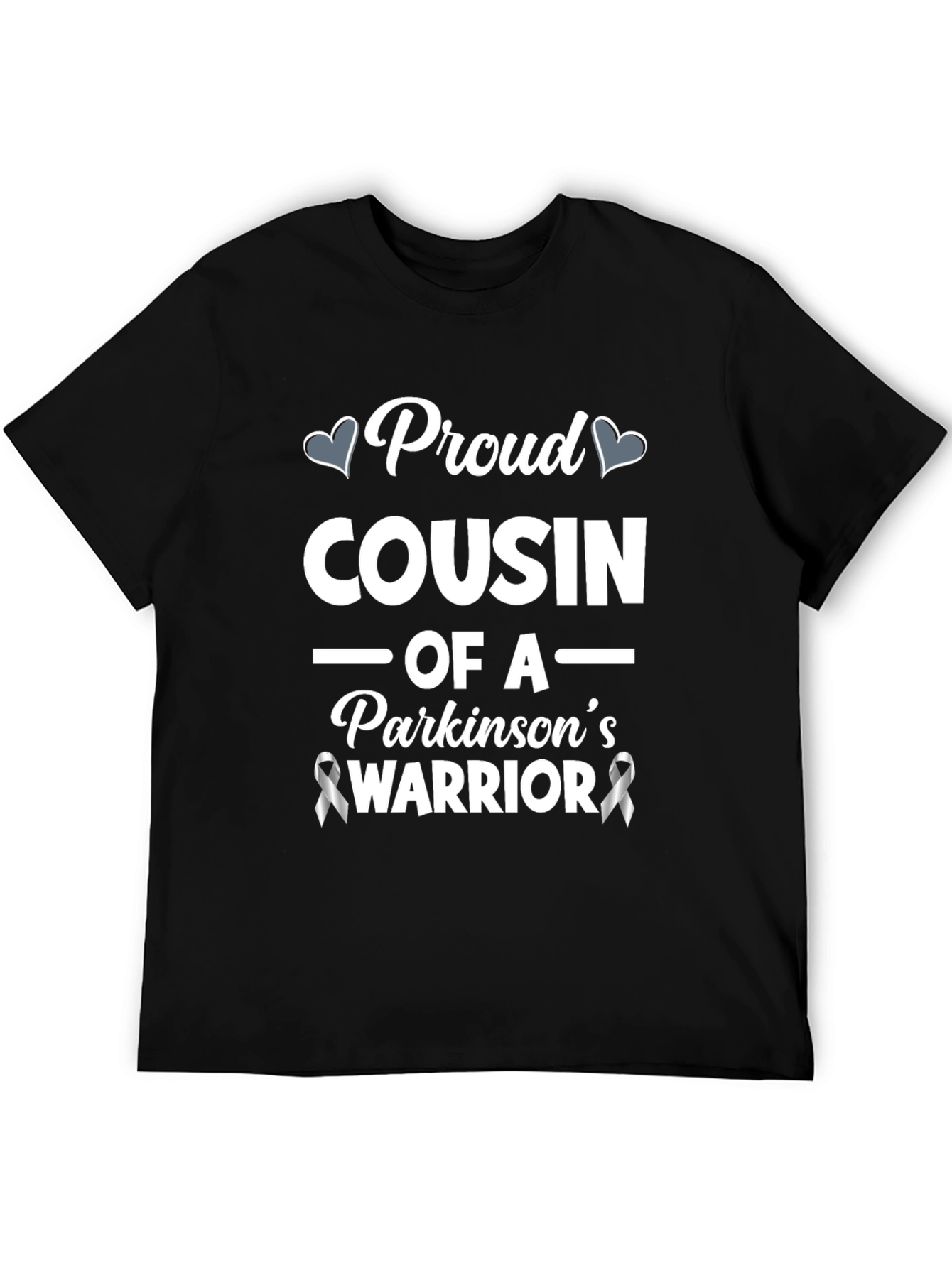 Proud Cousin Parkinsons Warrior Awareness T-Shirt