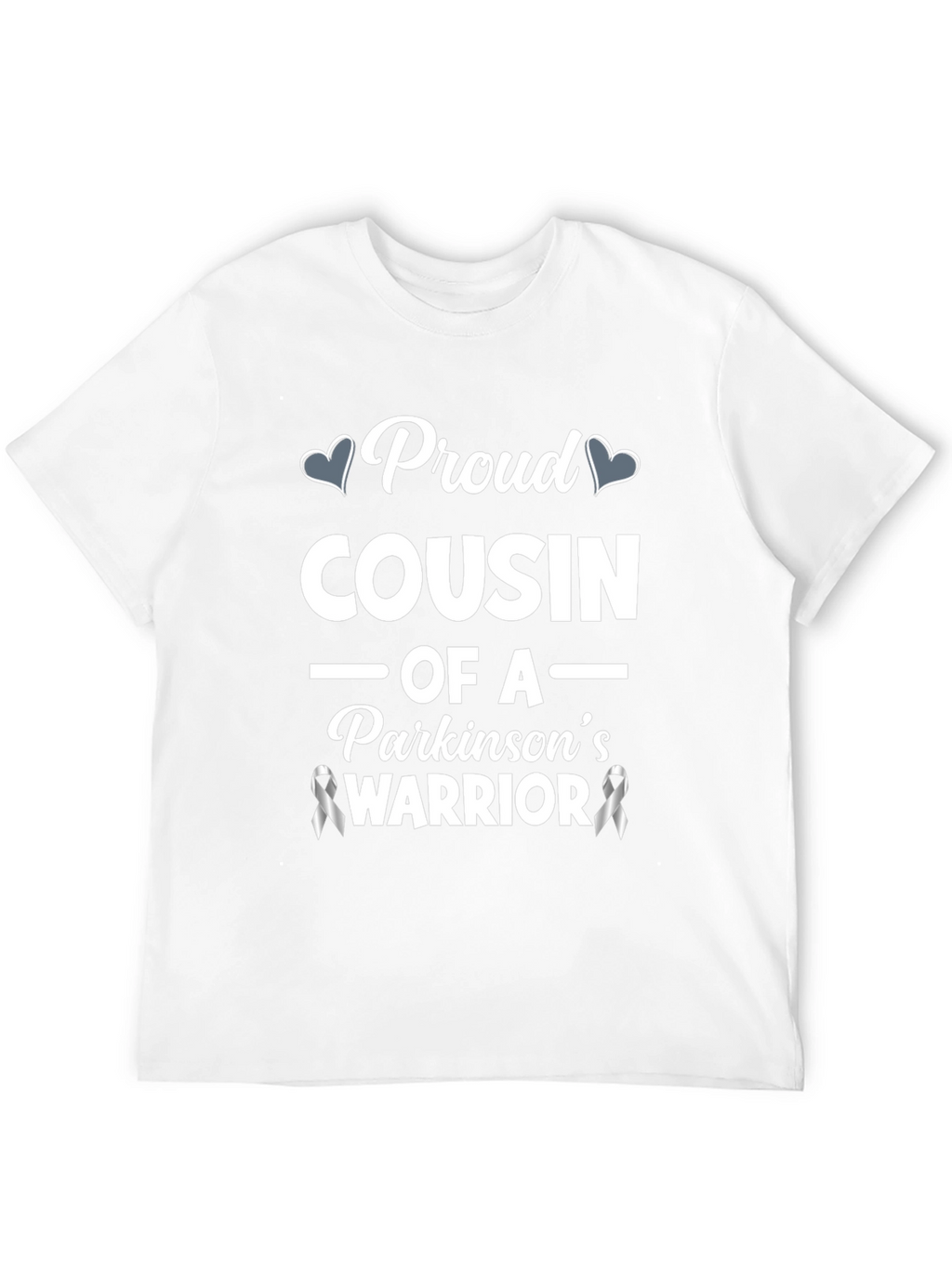 Proud Cousin Parkinsons Warrior Awareness T-Shirt