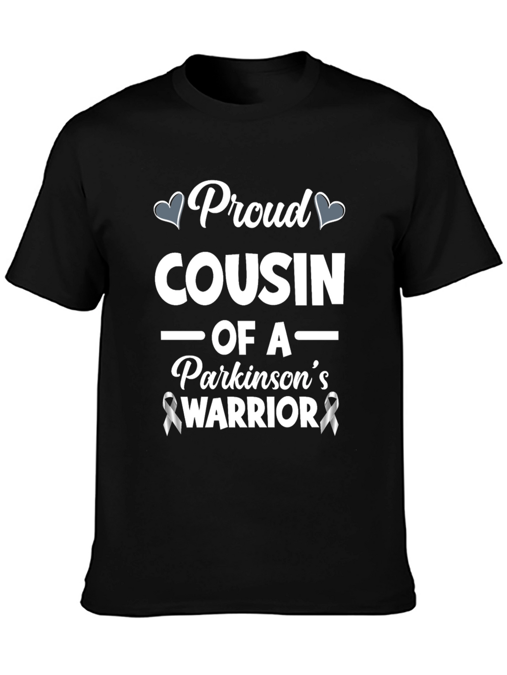 Proud Cousin Parkinsons Warrior Awareness T-Shirt