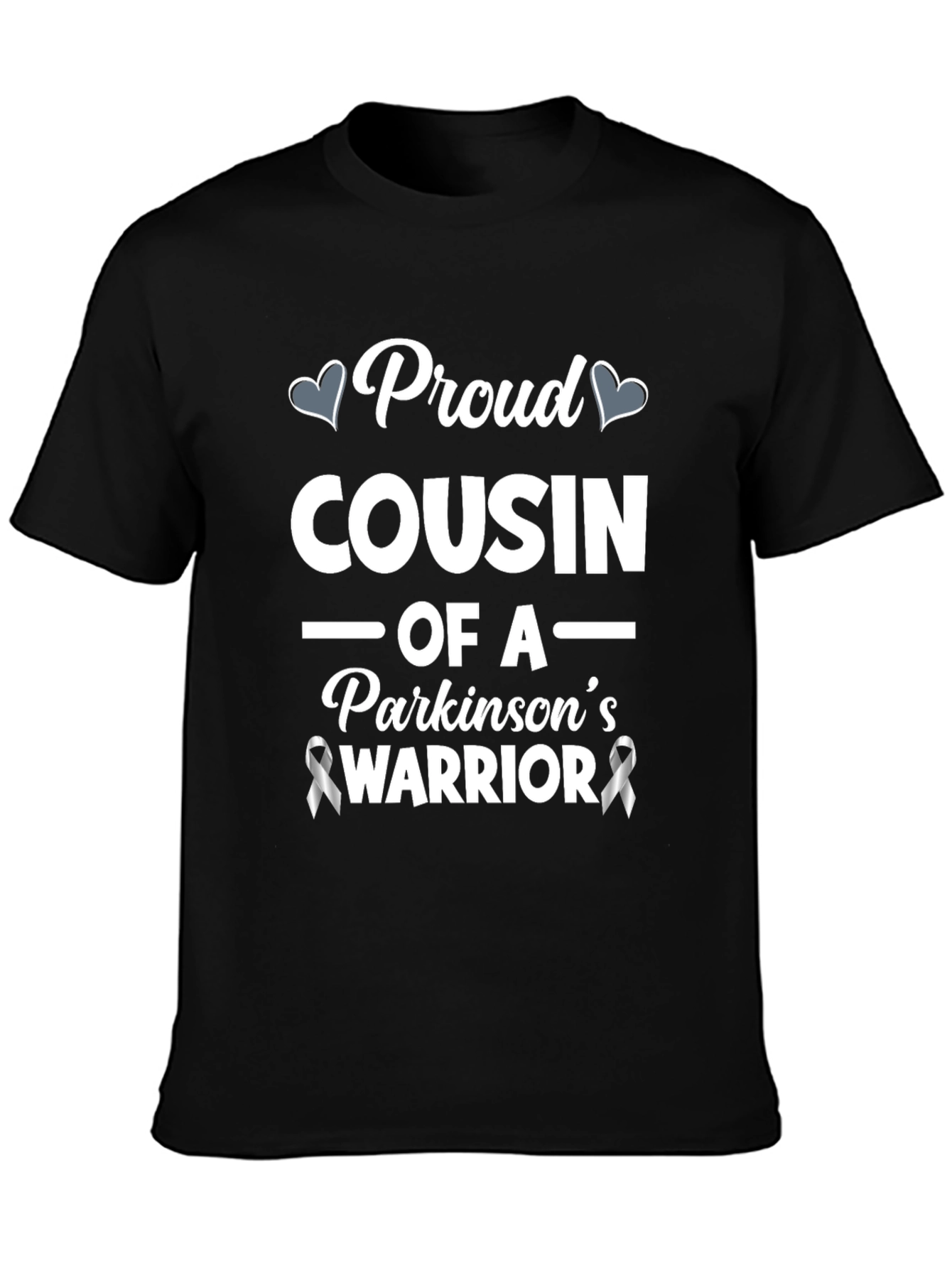 Proud Cousin Parkinsons Warrior Awareness T-Shirt