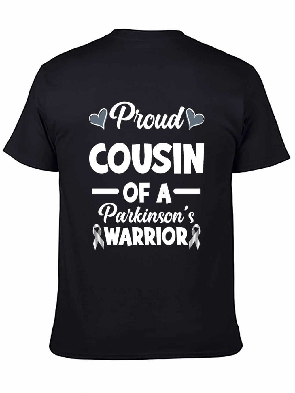 Proud Cousin Parkinsons Warrior Awareness T-Shirt