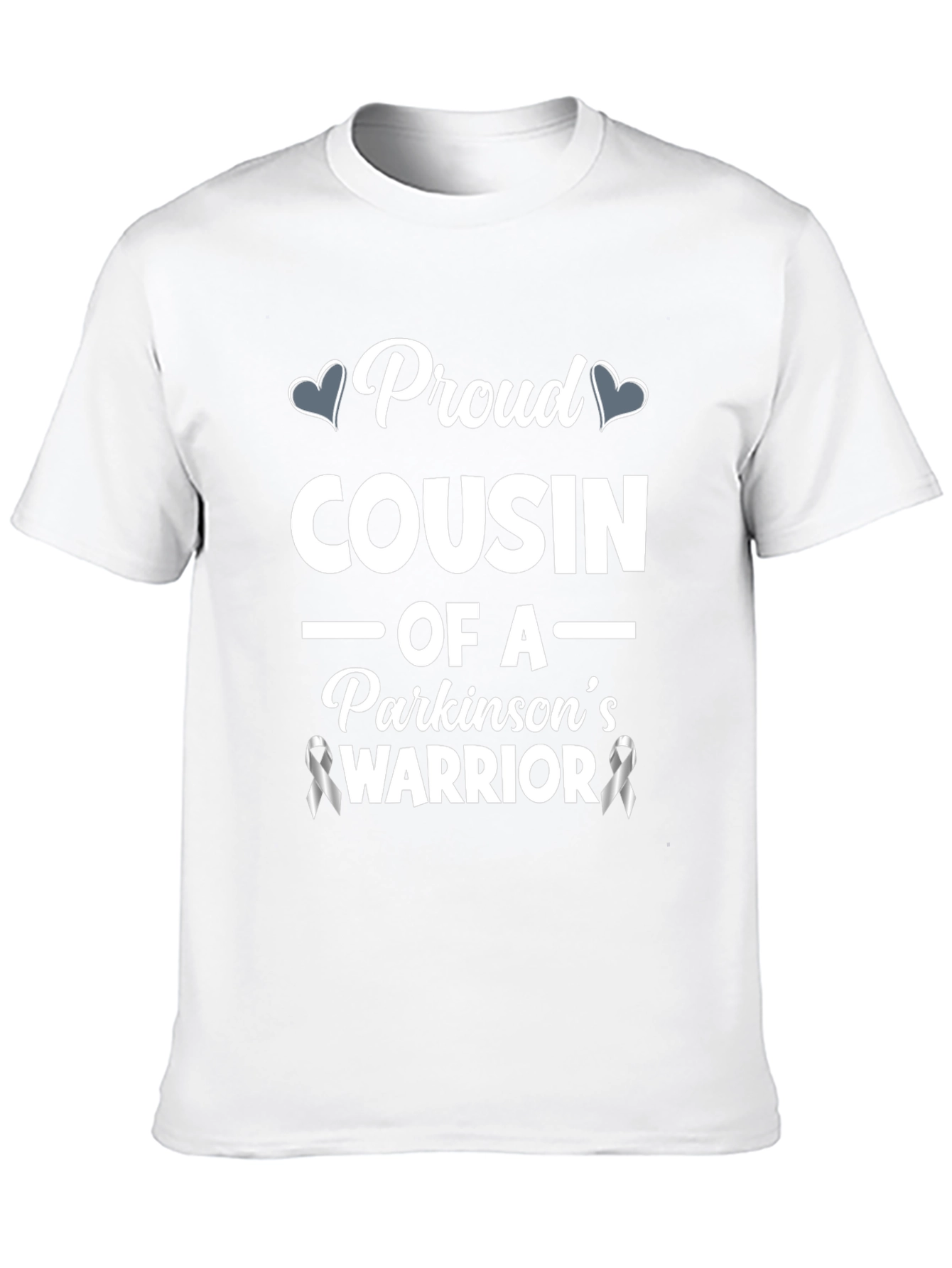 Proud Cousin Parkinsons Warrior Awareness T-Shirt