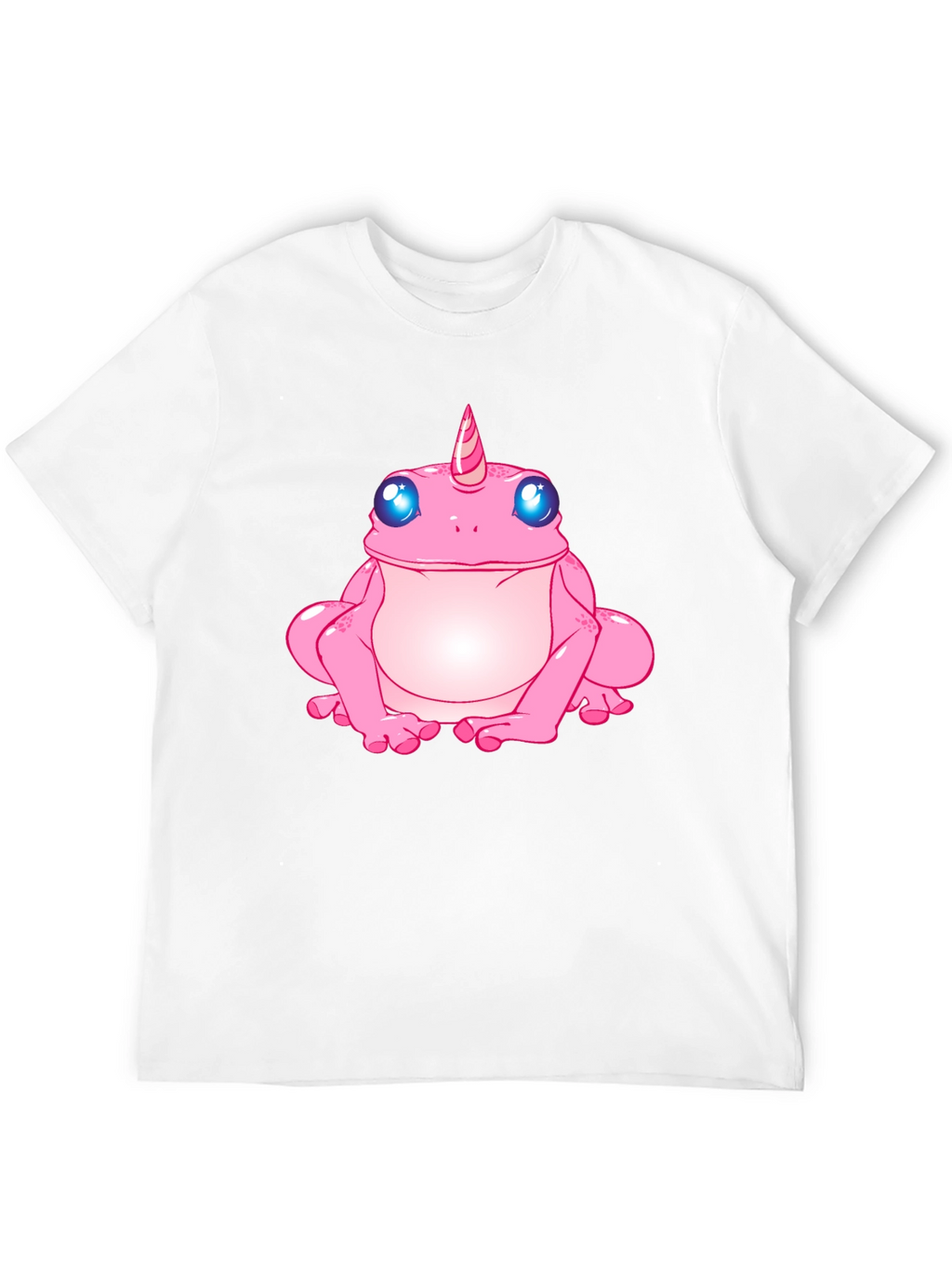 Unicorn Frog Graphic T-Shirt - Black